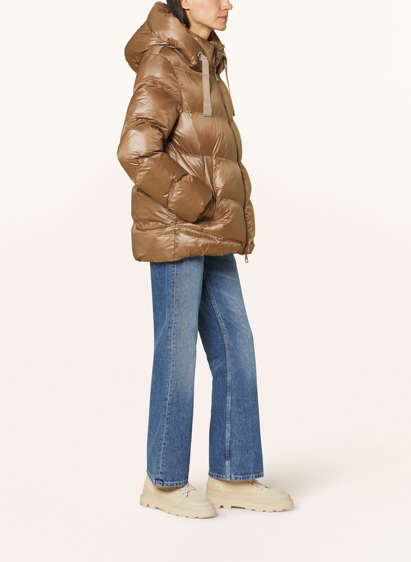 darling harbour Steppjacke mit DUPONT™ SORONA®-Isolierung: HELLBRAUN
