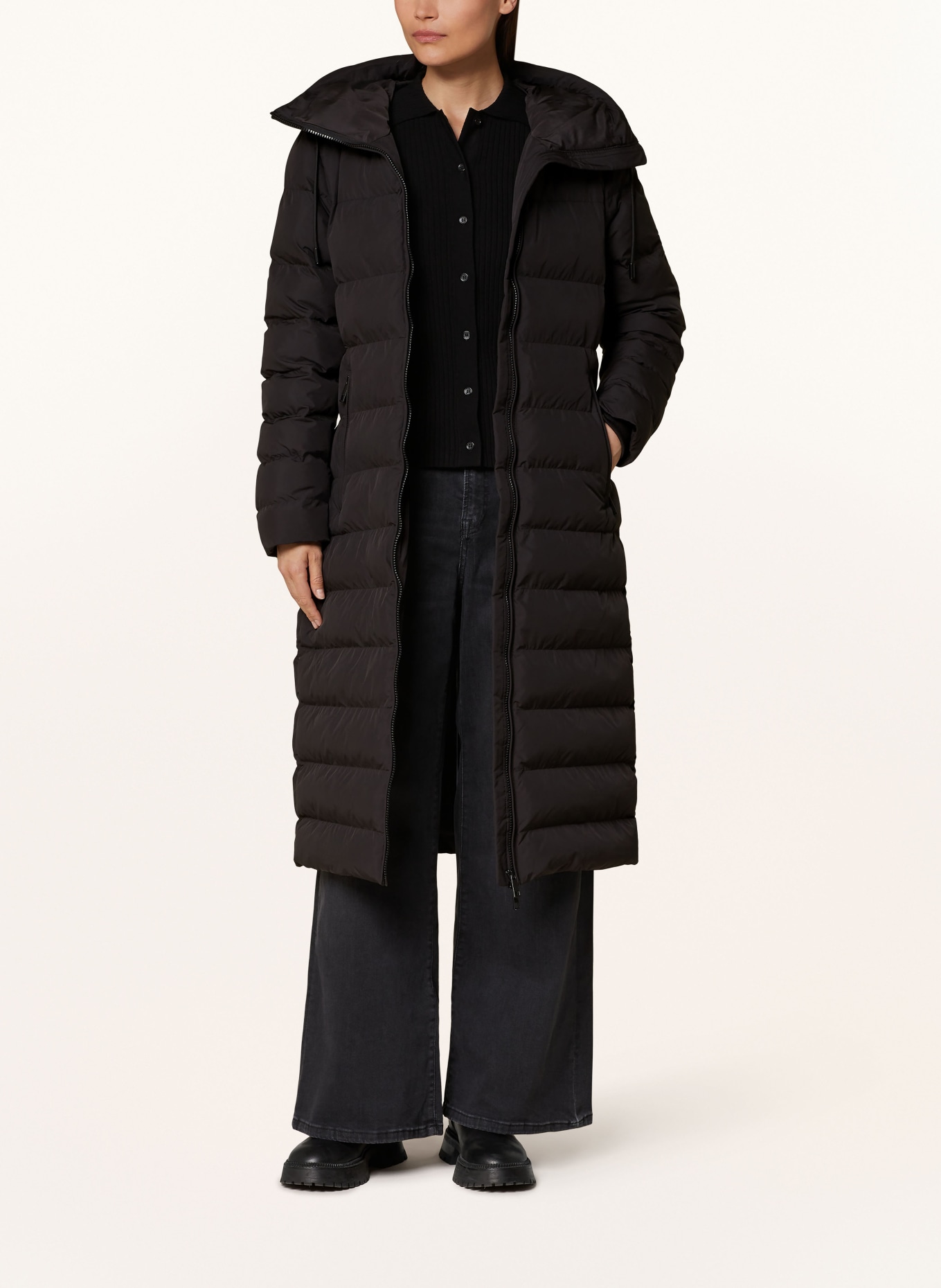 darling harbour Steppmantel mit DUPONT™ SORONA®-Isolierung: SCHWARZ