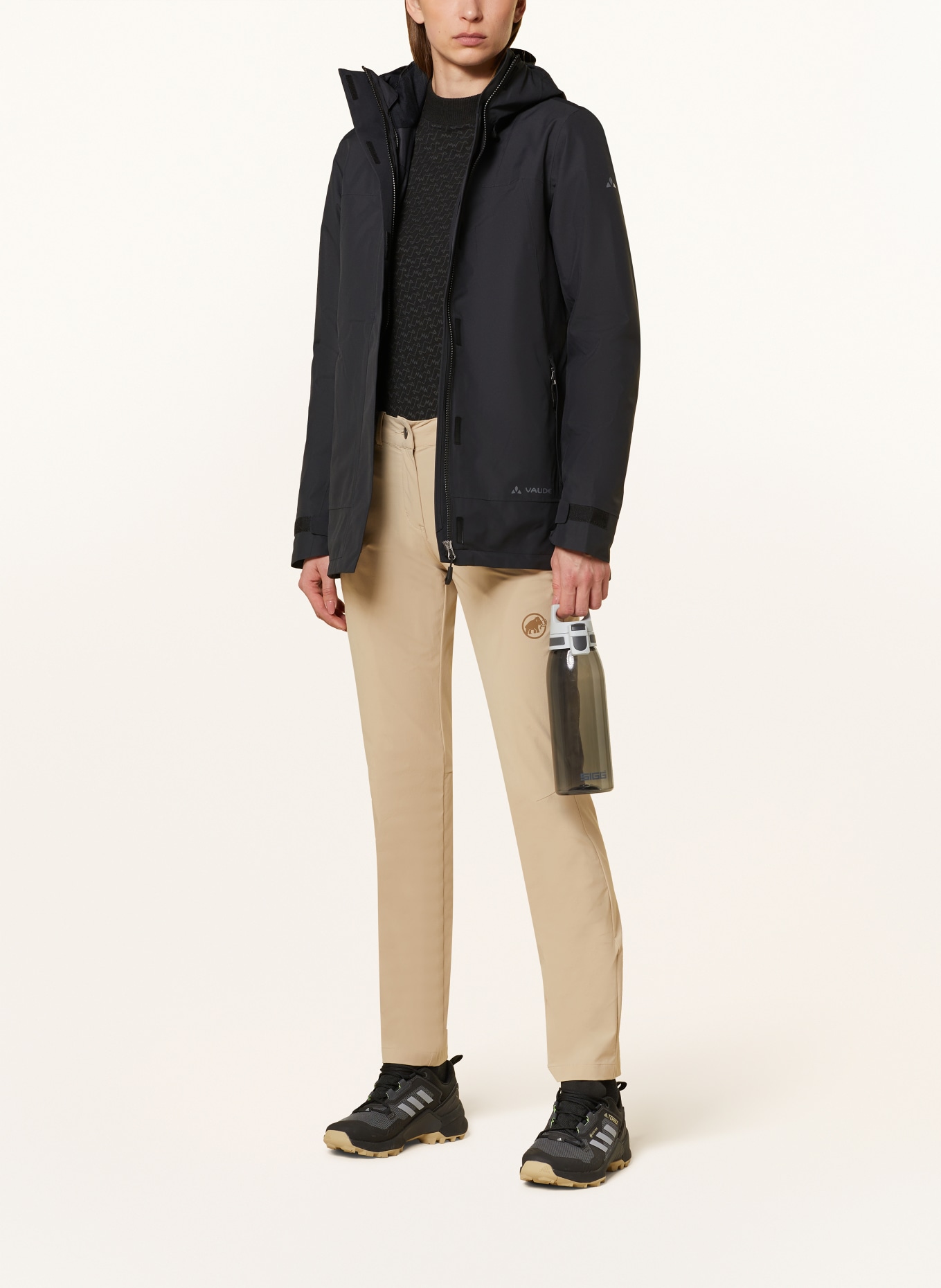 VAUDE Kurtka 2 w 1 NEYLAND, Kolor: CZARNY (Obrazek 7)