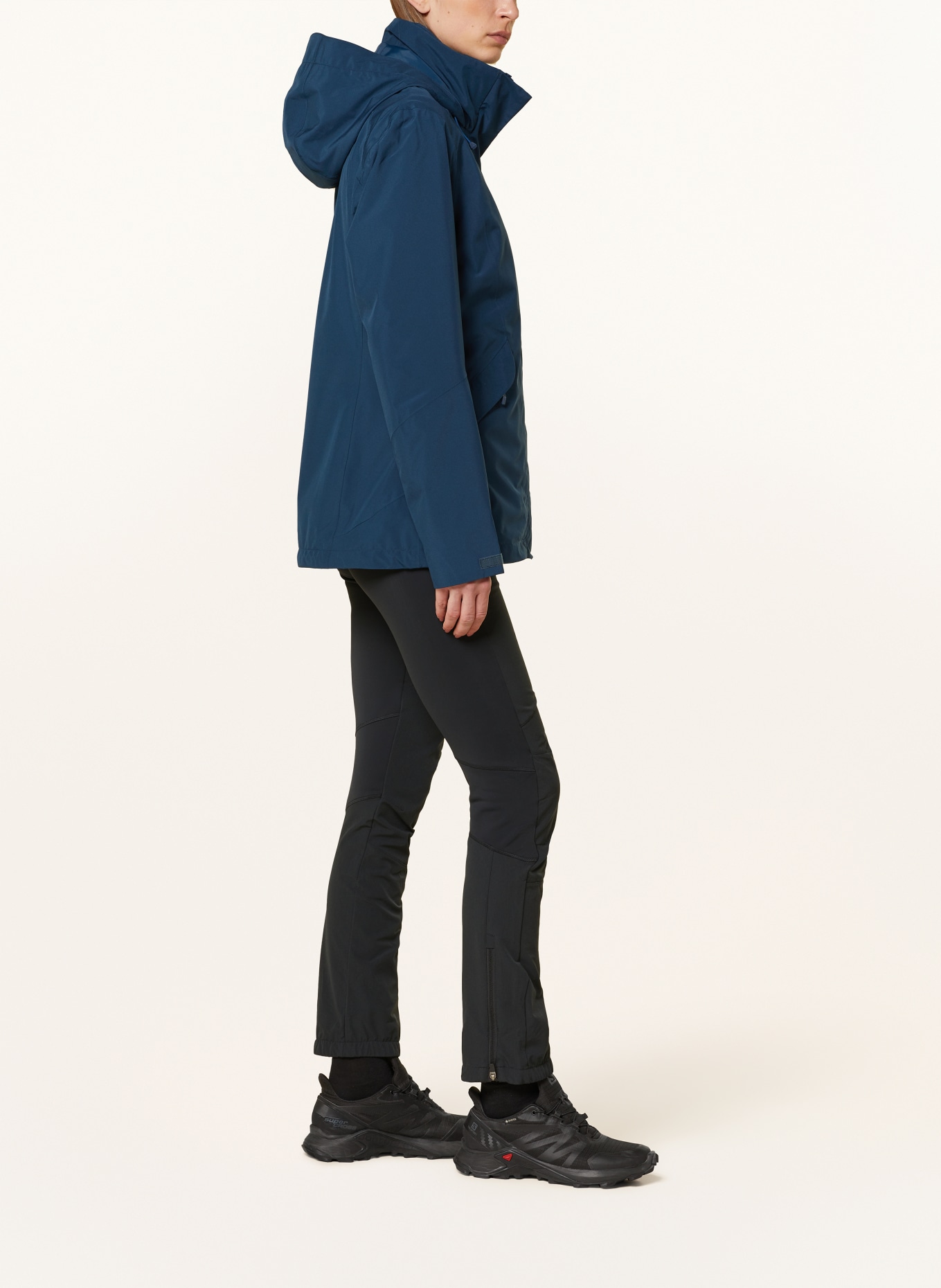 VAUDE Bunda 2 v 1 ROSEMOOR: TMAVĚ MODRÁ