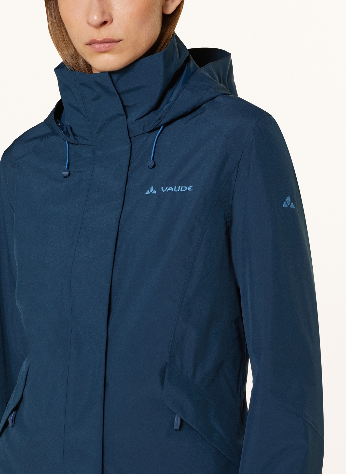 VAUDE Bunda 2 v 1 ROSEMOOR: TMAVĚ MODRÁ