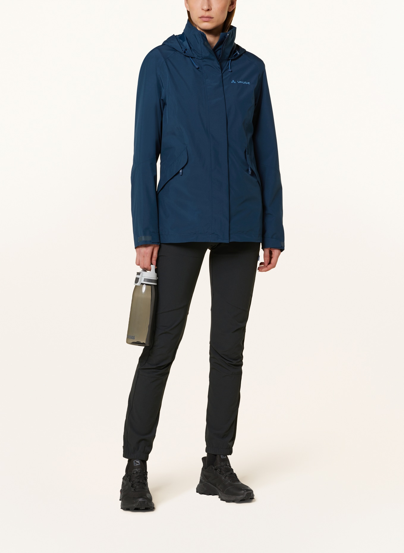 VAUDE Bunda 2 v 1 ROSEMOOR: TMAVĚ MODRÁ