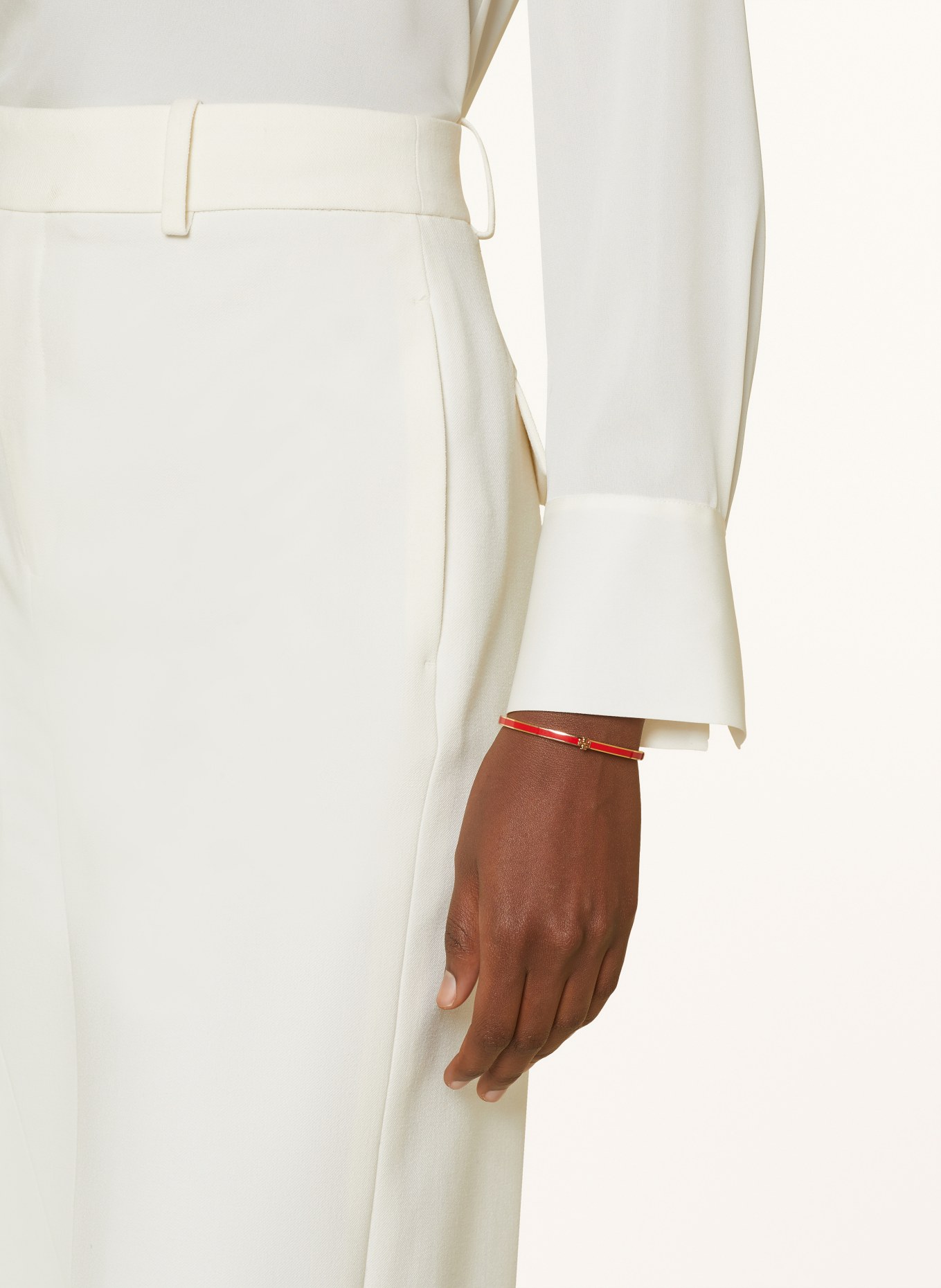 TORY BURCH Bracelet THIN KIRA, Color: RED/ GOLD (Image 3)
