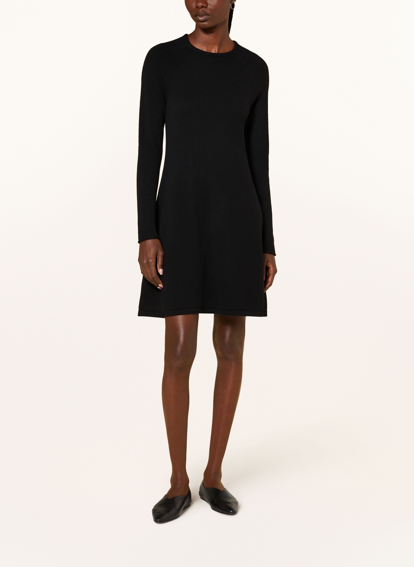 LISA YANG Cashmere knit dress, Color: BLACK (Image 2)