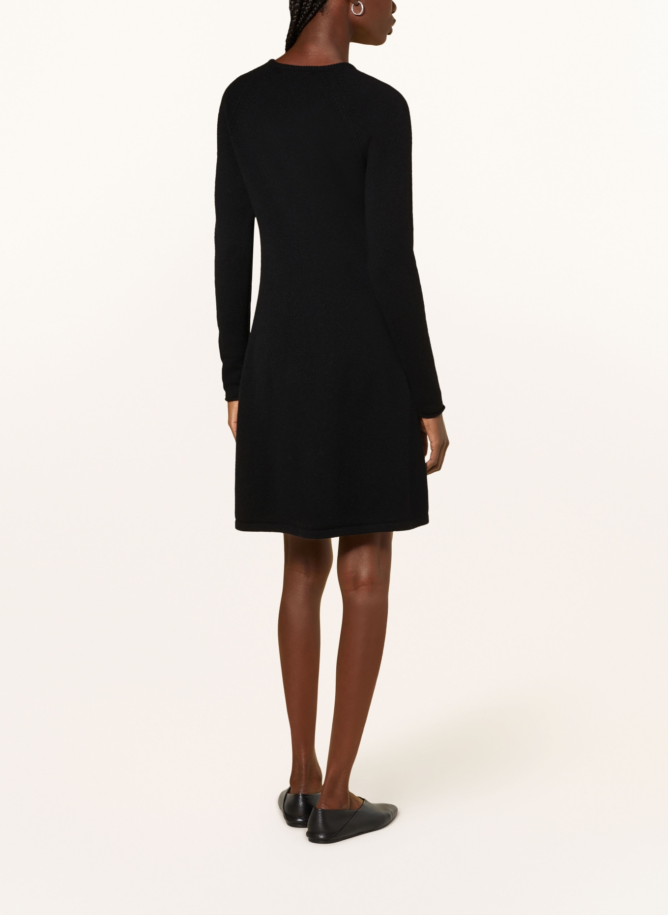 LISA YANG Cashmere knit dress, Color: BLACK (Image 3)
