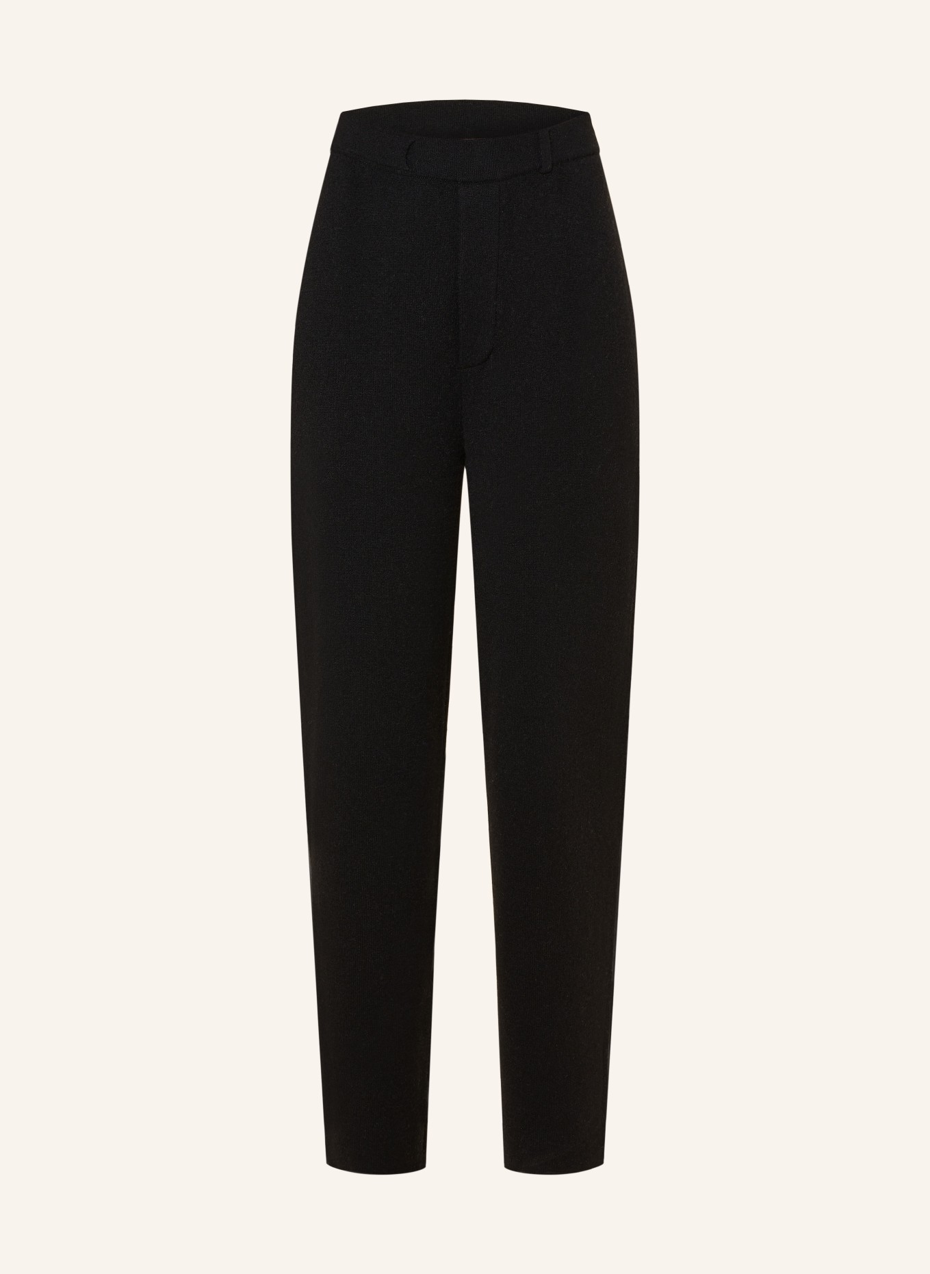 LISA YANG Knit trousers SONYA in cashmere, Color: BLACK (Image 1)