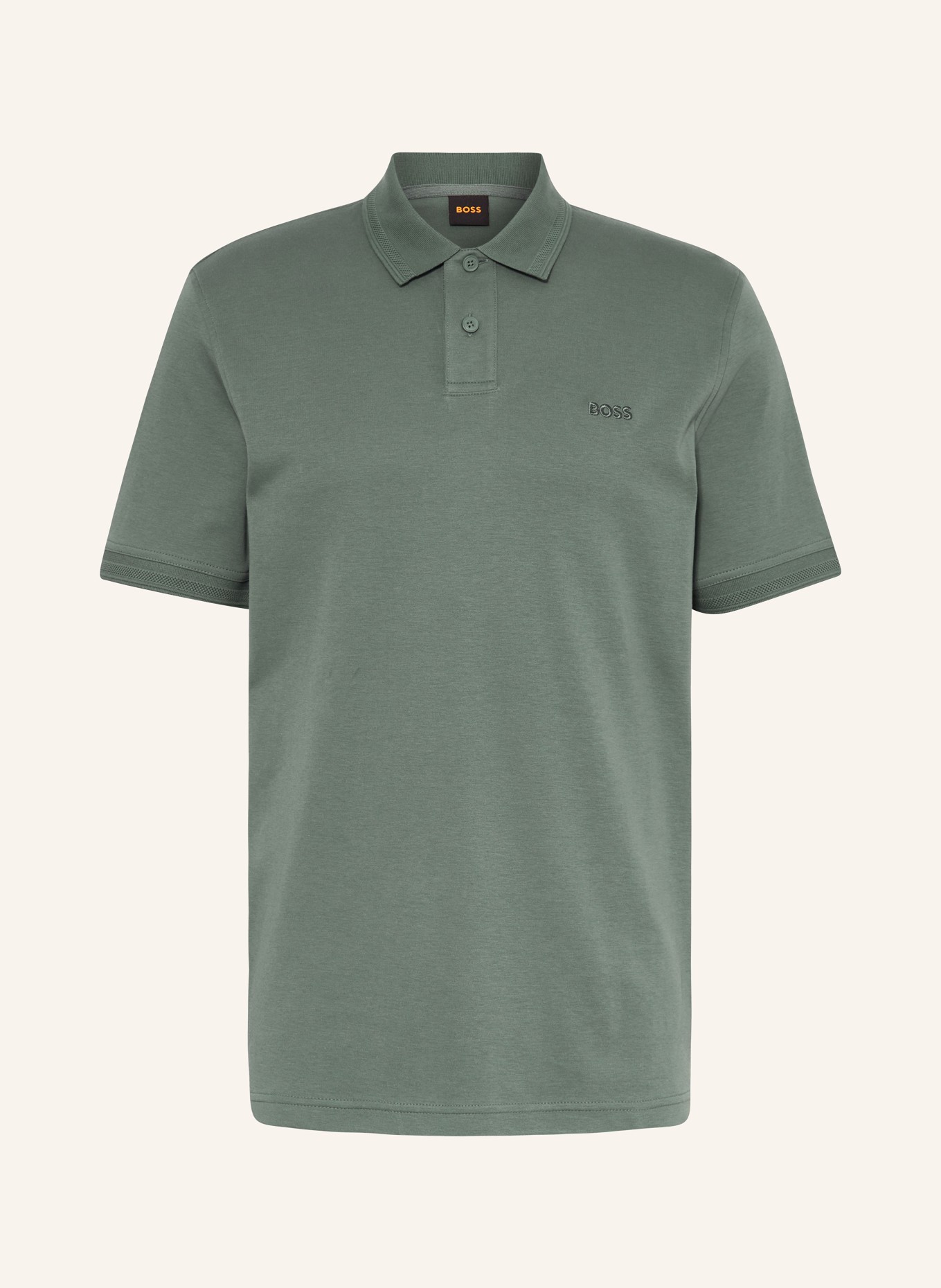 BOSS Jersey polo shirt PE, Color: GREEN (Image 1)