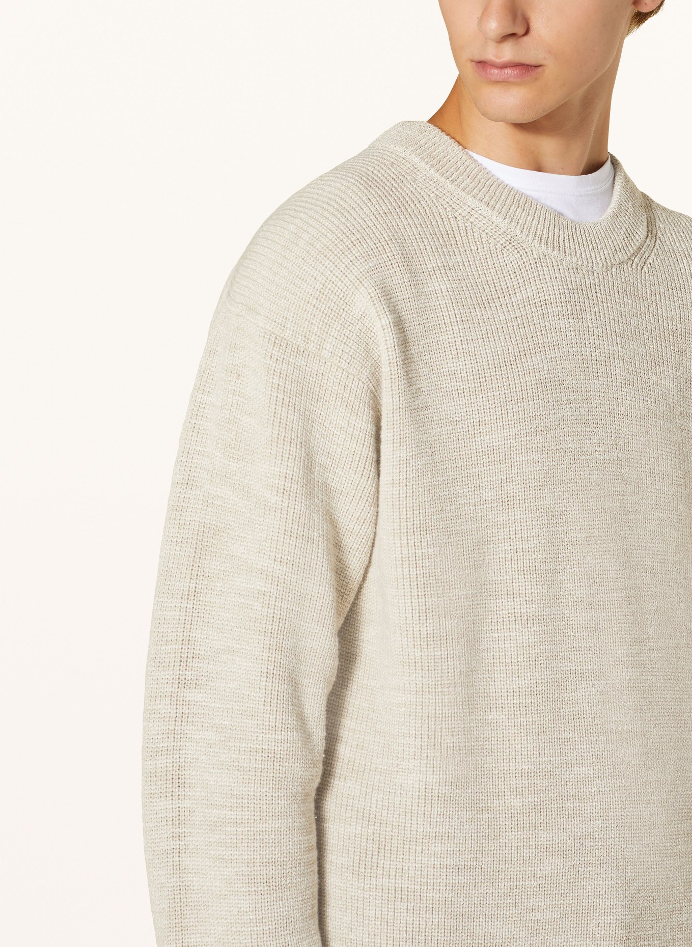 BOSS Sweater ATREK, Color: BEIGE (Image 4)