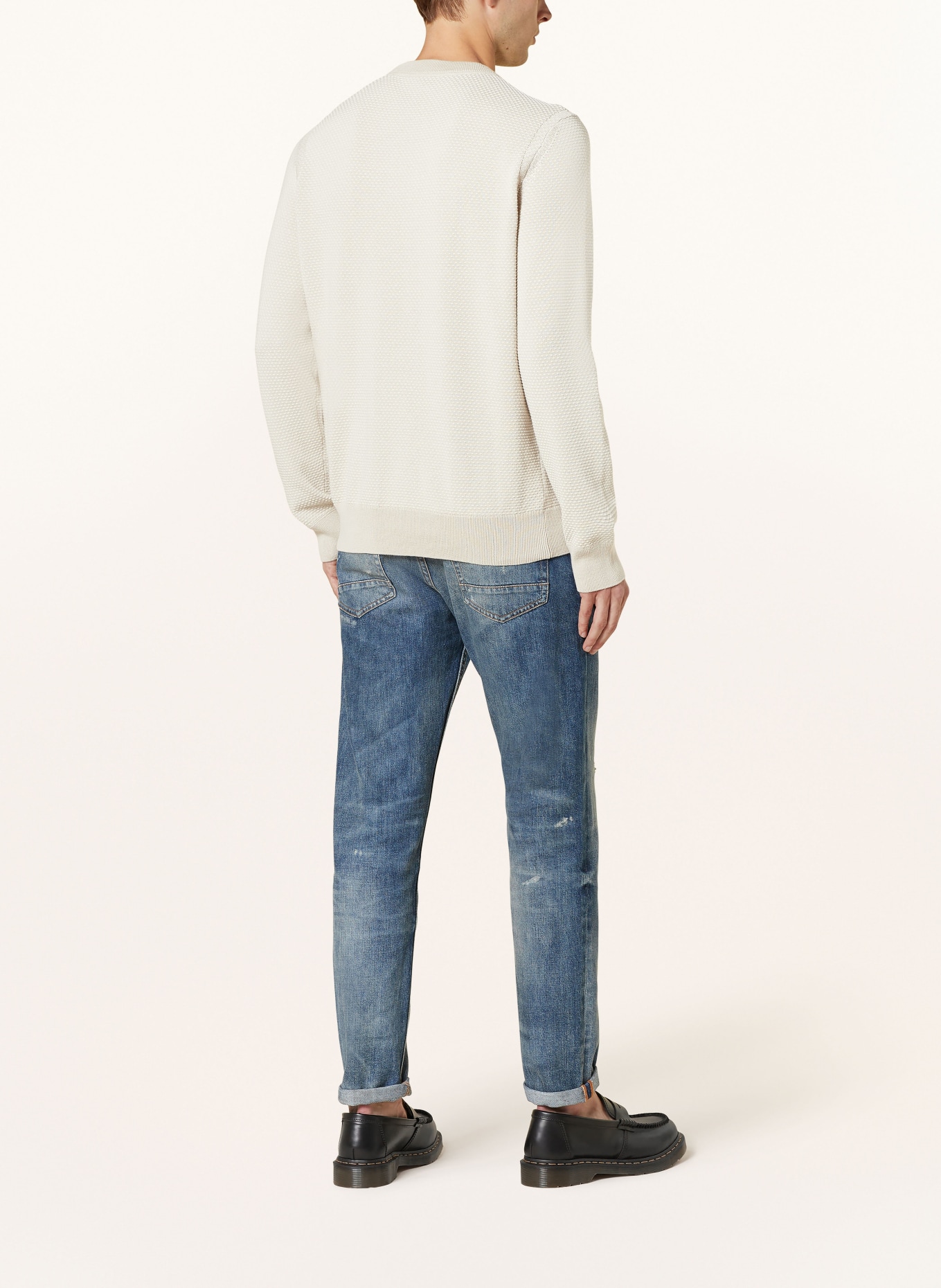 BOSS Sweater KAPOKSI, Color: 271 LIGHT BEIGE (Image 3)