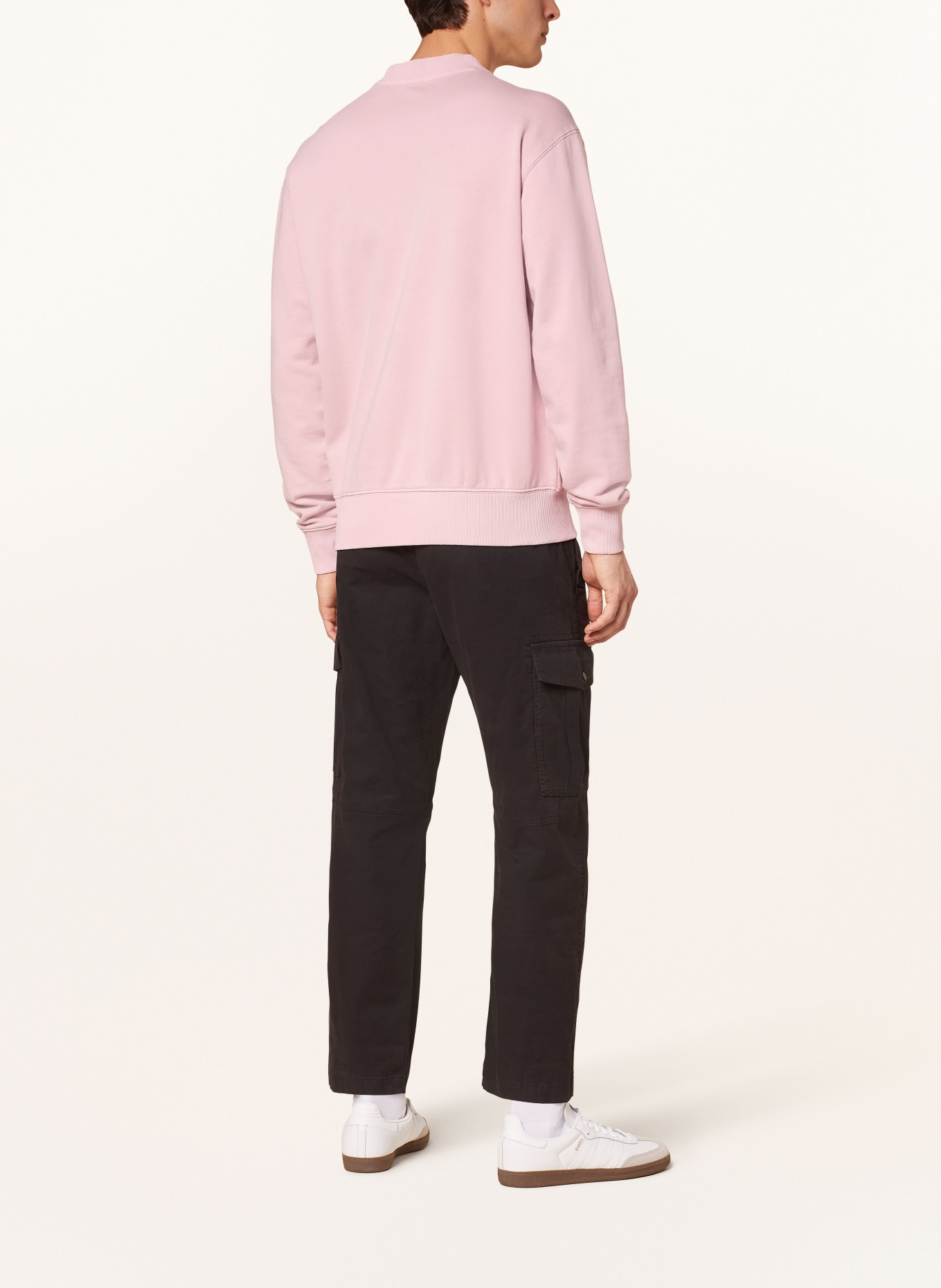 BOSS Sweatshirt DYE, Color: ROSE (Image 3)