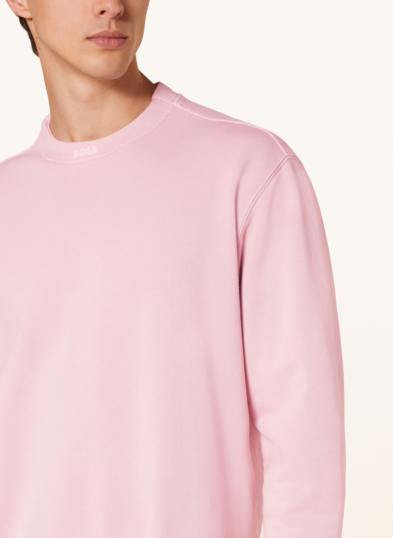 BOSS Sweatshirt DYE, Farbe: ROSÉ (Bild 4)
