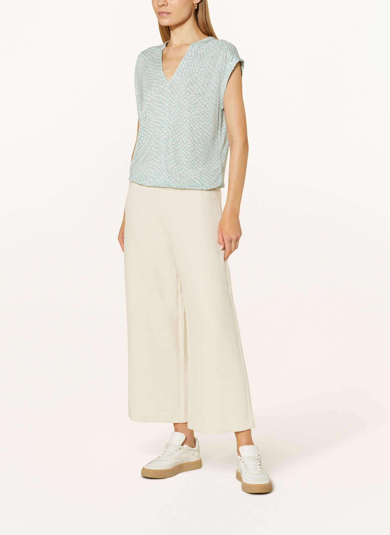 OPUS 7/8 trousers MISHA BREEZE, Color: CREAM (Image 2)