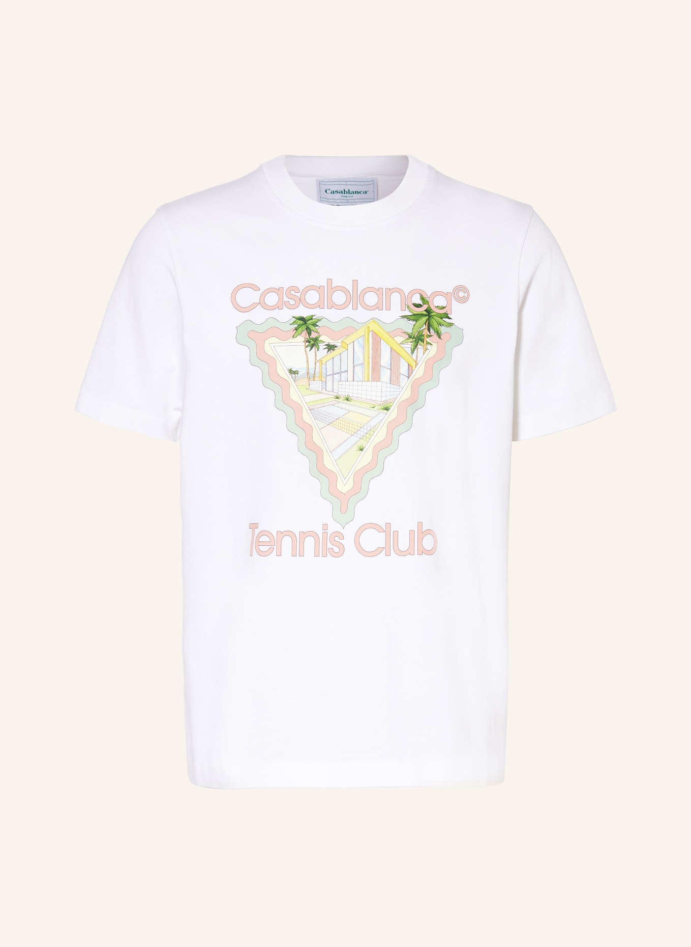 Casablanca T-shirt, Kolor: BIAŁY (Obrazek 1)