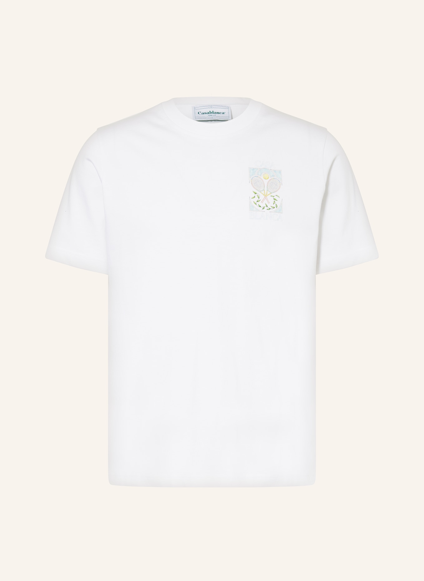 Casablanca T-shirt, Color: WHITE (Image 1)