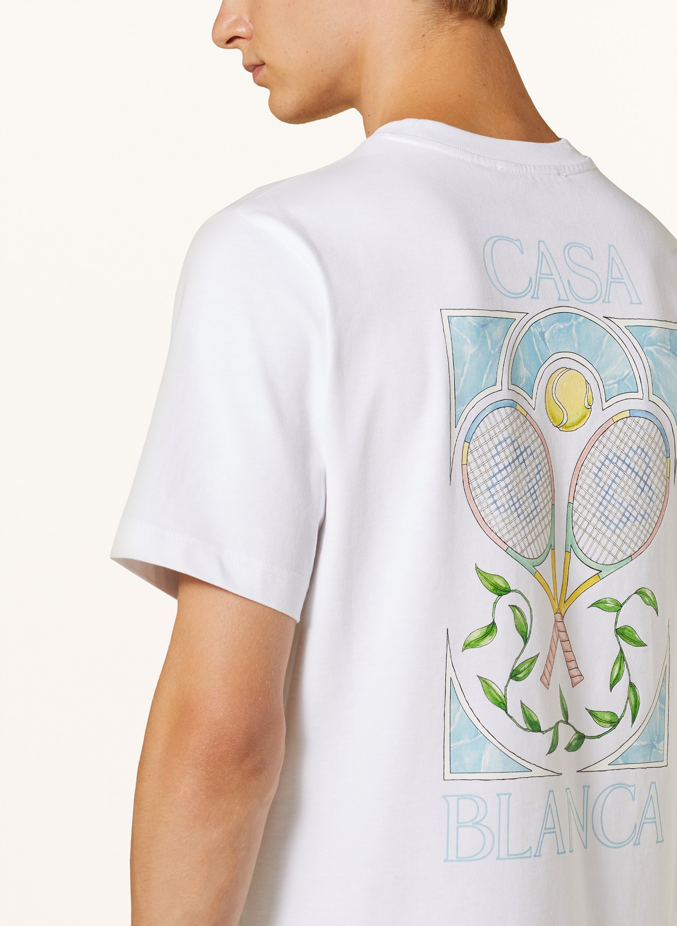 Casablanca T-shirt, Kolor: BIAŁY (Obrazek 4)