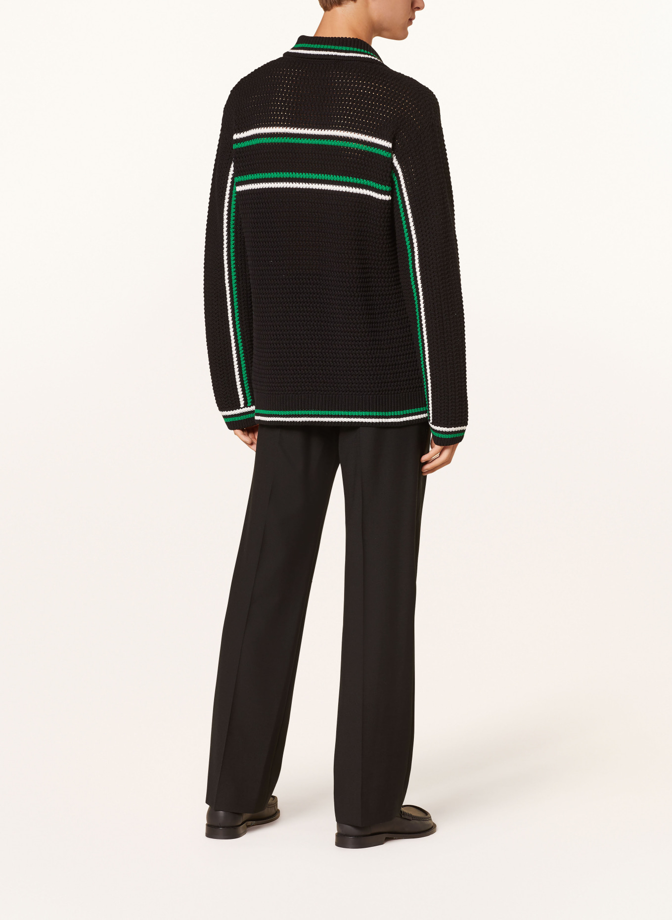 Casablanca Suit trousers regular fit, Color: BLACK (Image 3)