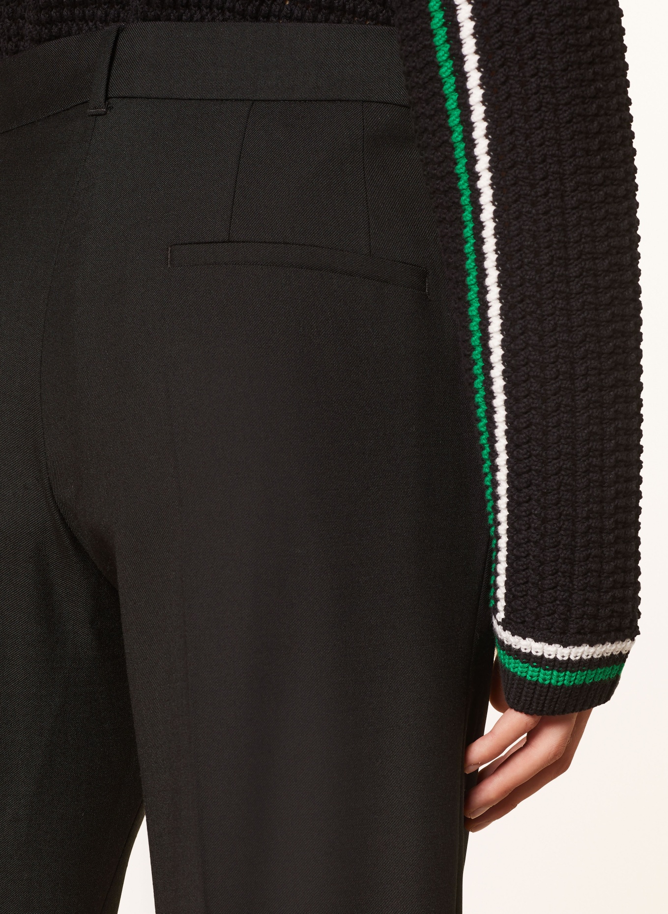 Casablanca Suit trousers regular fit, Color: BLACK (Image 6)