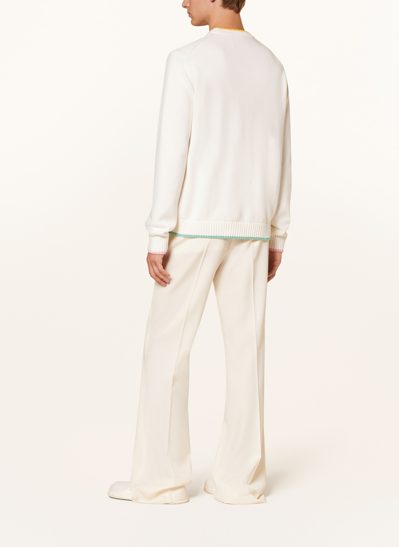 Casablanca Pullover, Farbe: WEISS/ HELLBLAU/ ROSA (Bild 3)