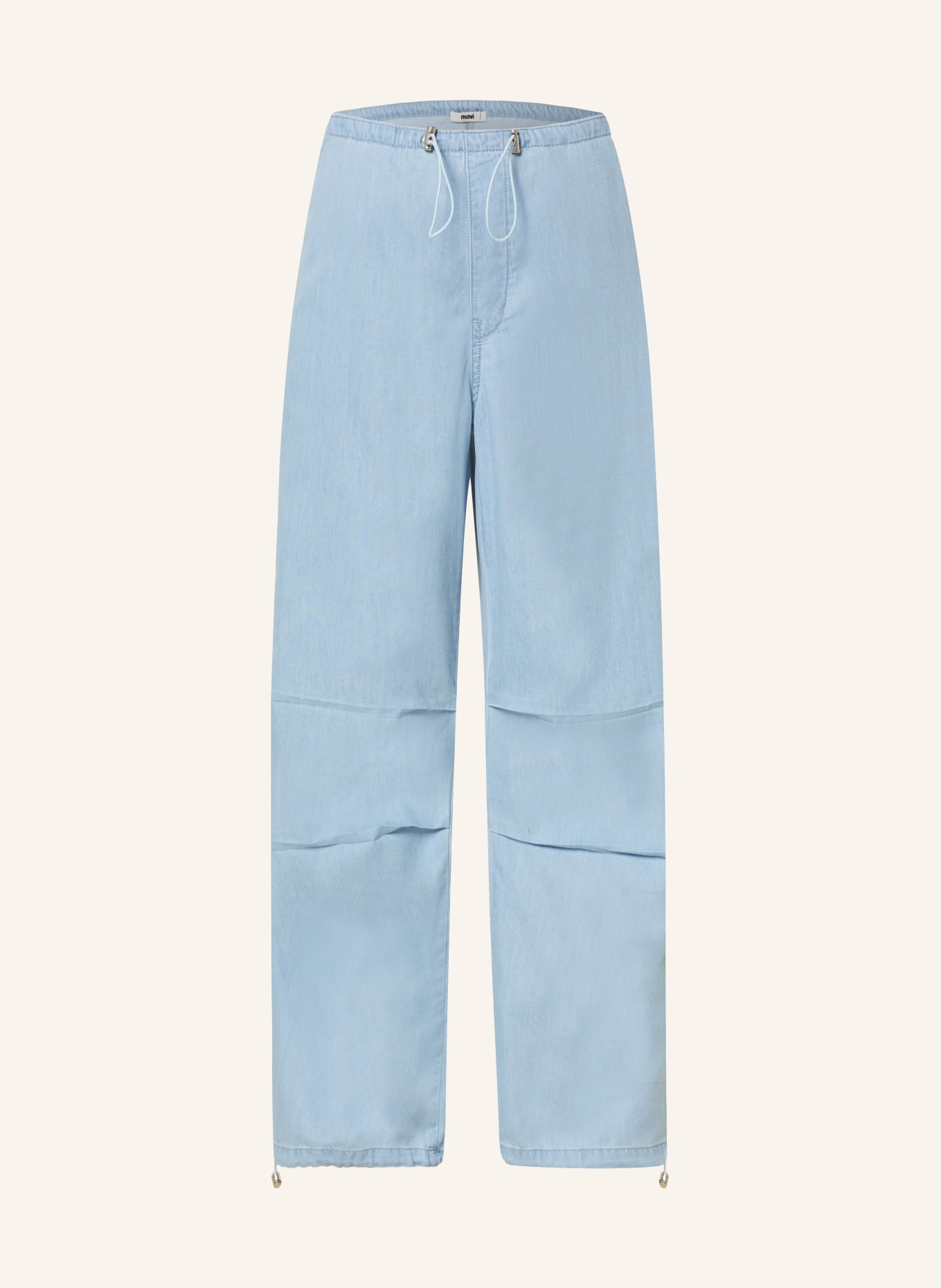 mavi Trousers HILL in denim look, Color: LIGHT BLUE (Image 1)