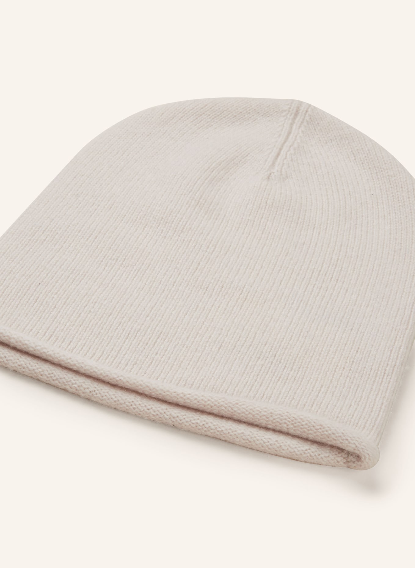 darling harbour Cashmere-Mütze: ECRU