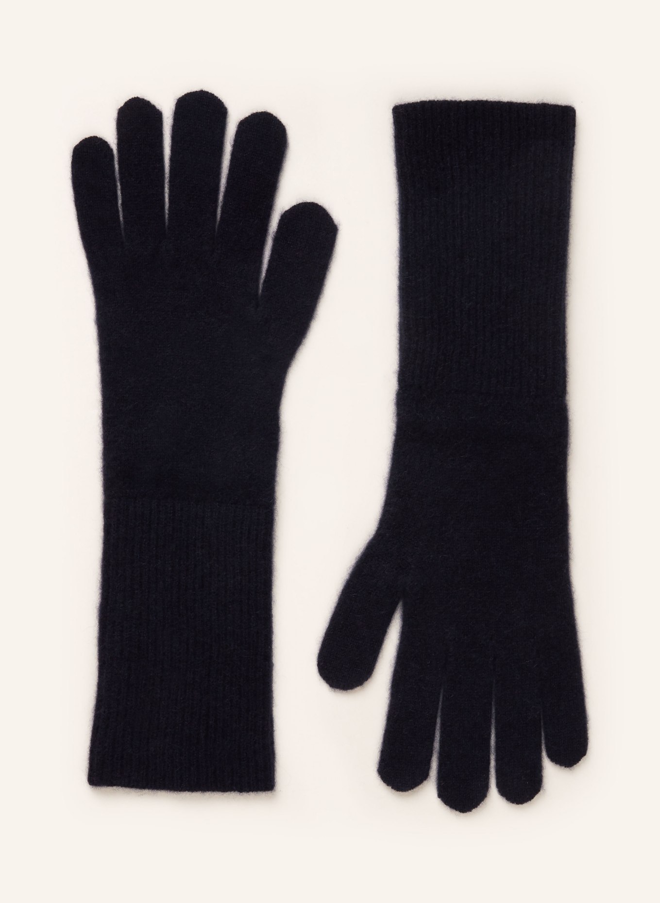 darling harbour Cashmere gloves: DARK BLUE