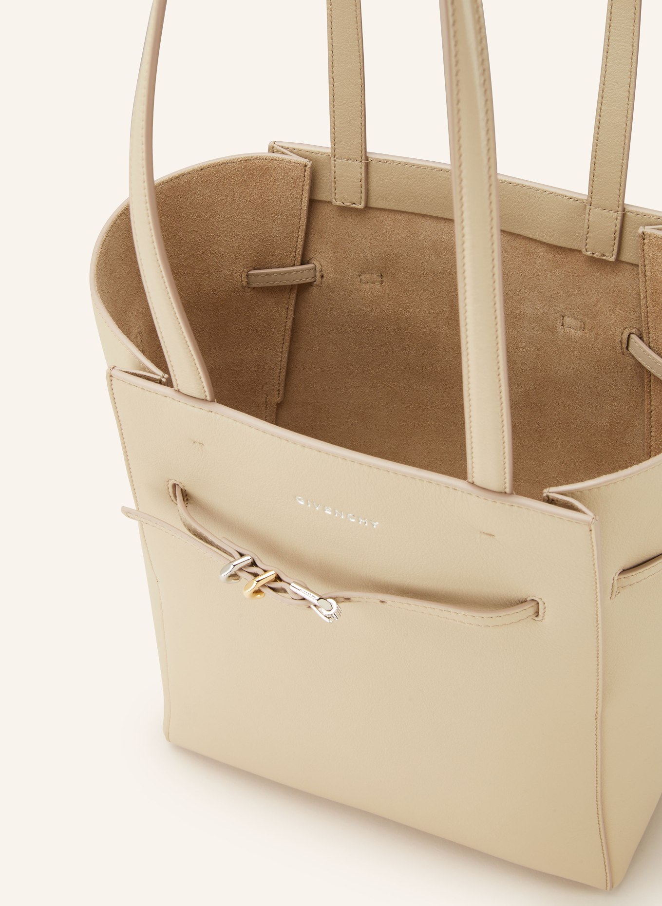 GIVENCHY Shopper VOYOU SMALL, Color: BEIGE (Image 3)