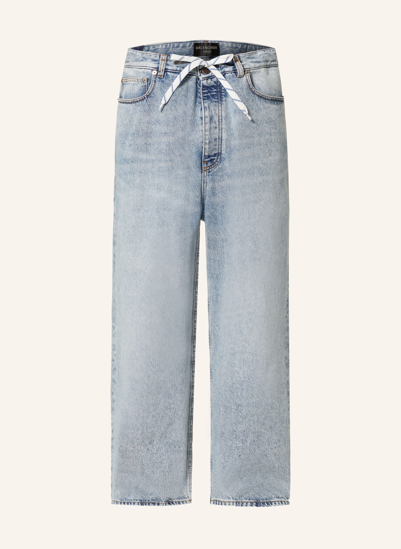 BALENCIAGA Jeans Oversize Fit, Farbe: 4141 ICED BLUE (Bild 1)