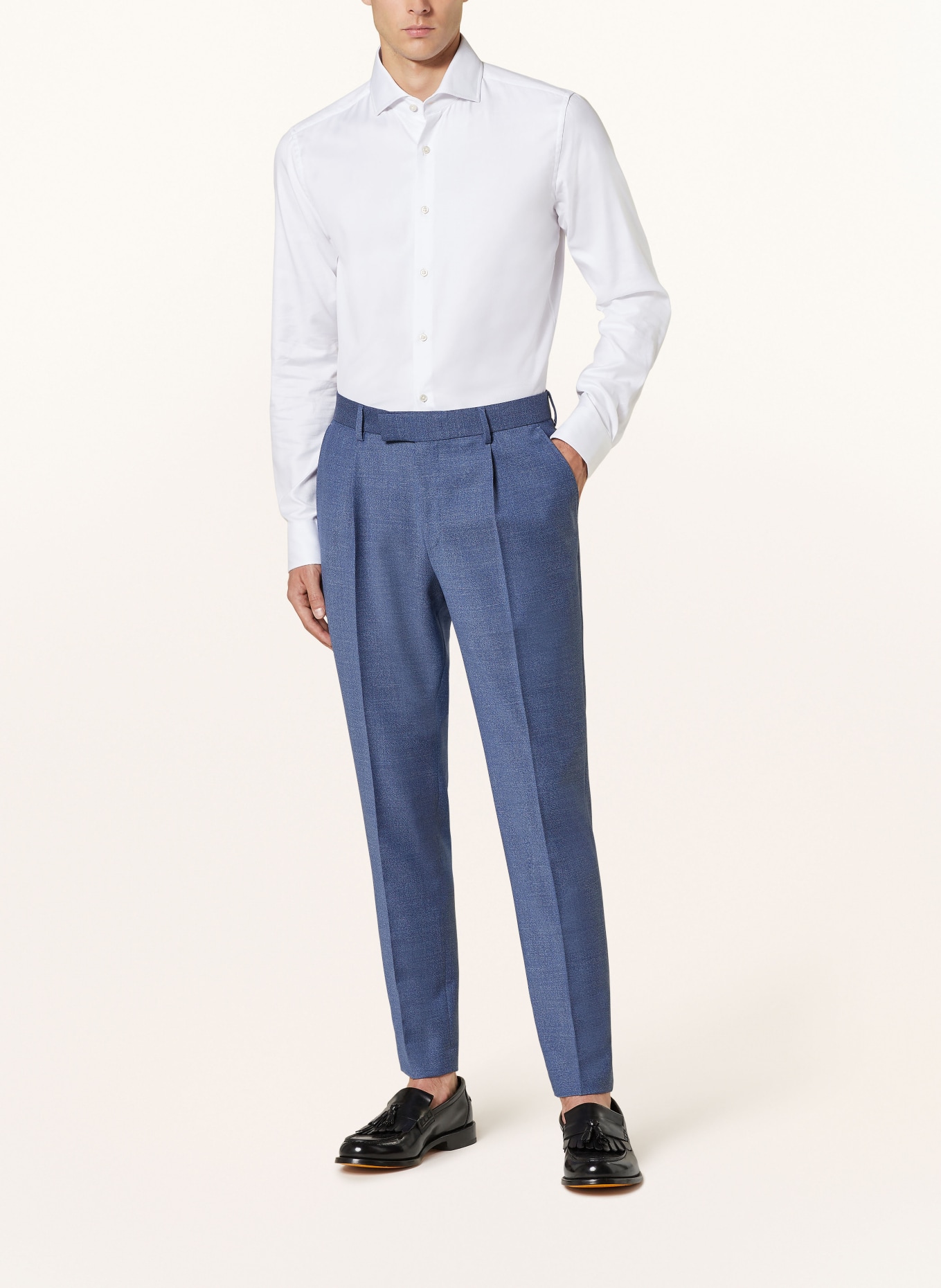 JOOP! Spodnie garniturowe BENNET extra slim fit: 420 Medium Blue                420