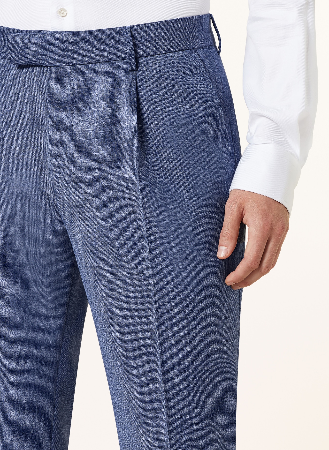 JOOP! Spodnie garniturowe BENNET extra slim fit: 420 Medium Blue                420