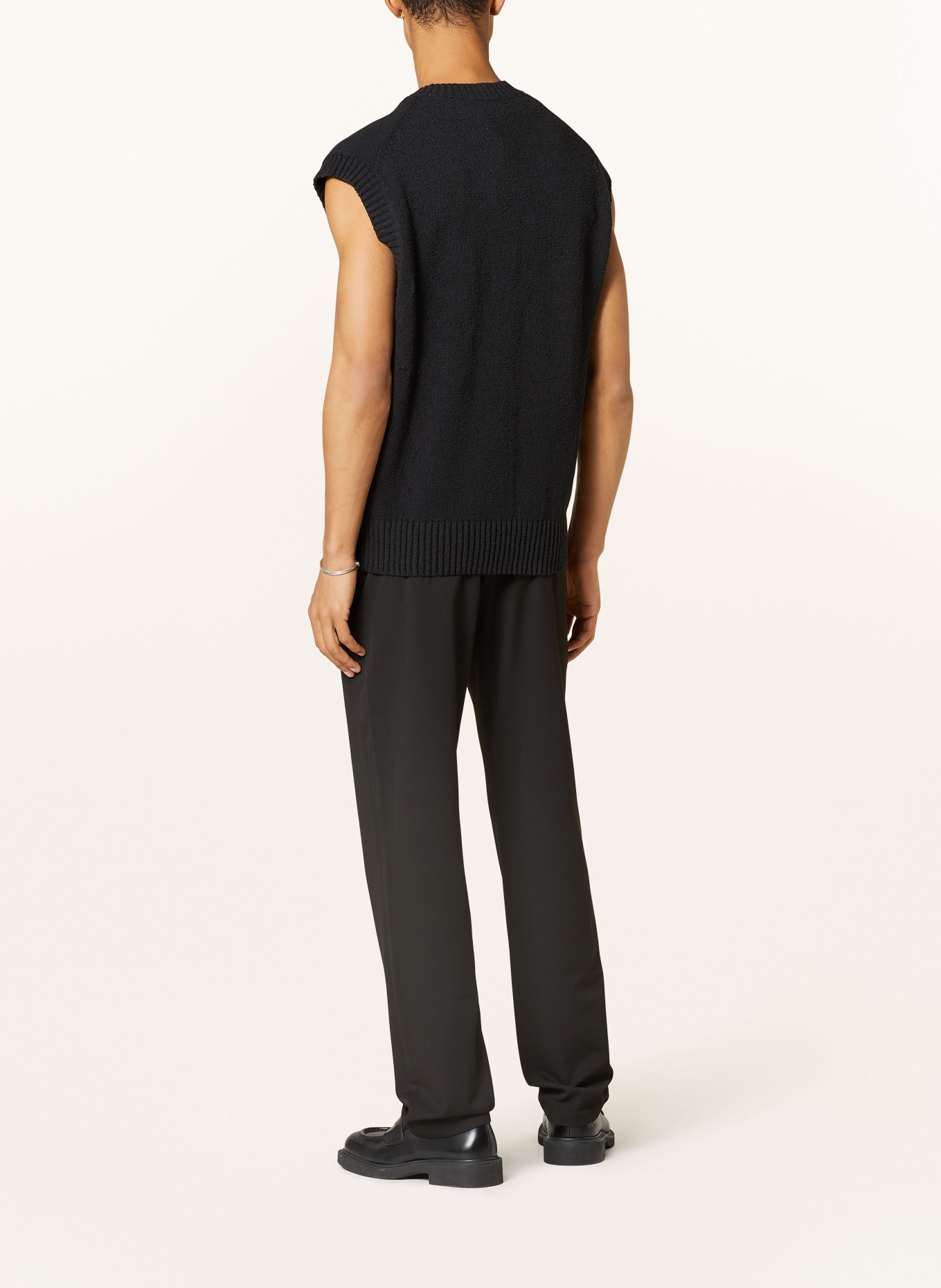 LES DEUX Spodnie PATRICK w stylu dresowym regular fit, Kolor: CZARNY (Obrazek 3)