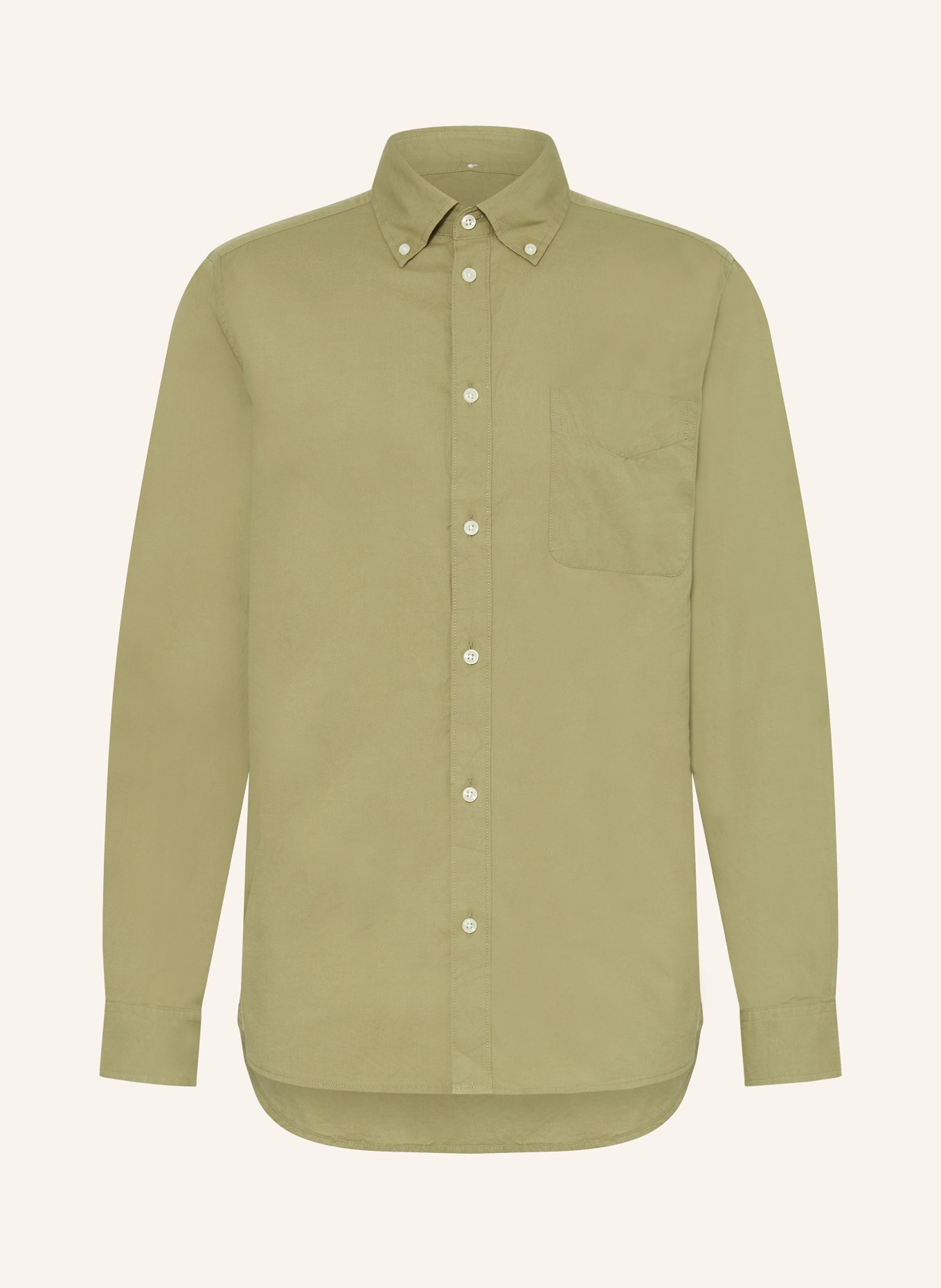 LES DEUX Shirt comfort fit, Color: GREEN (Image 1)