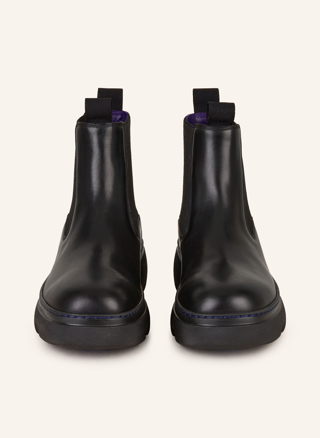 BURBERRY Chelsea boots MINI CREEPER, Color: BLACK (Image 3)
