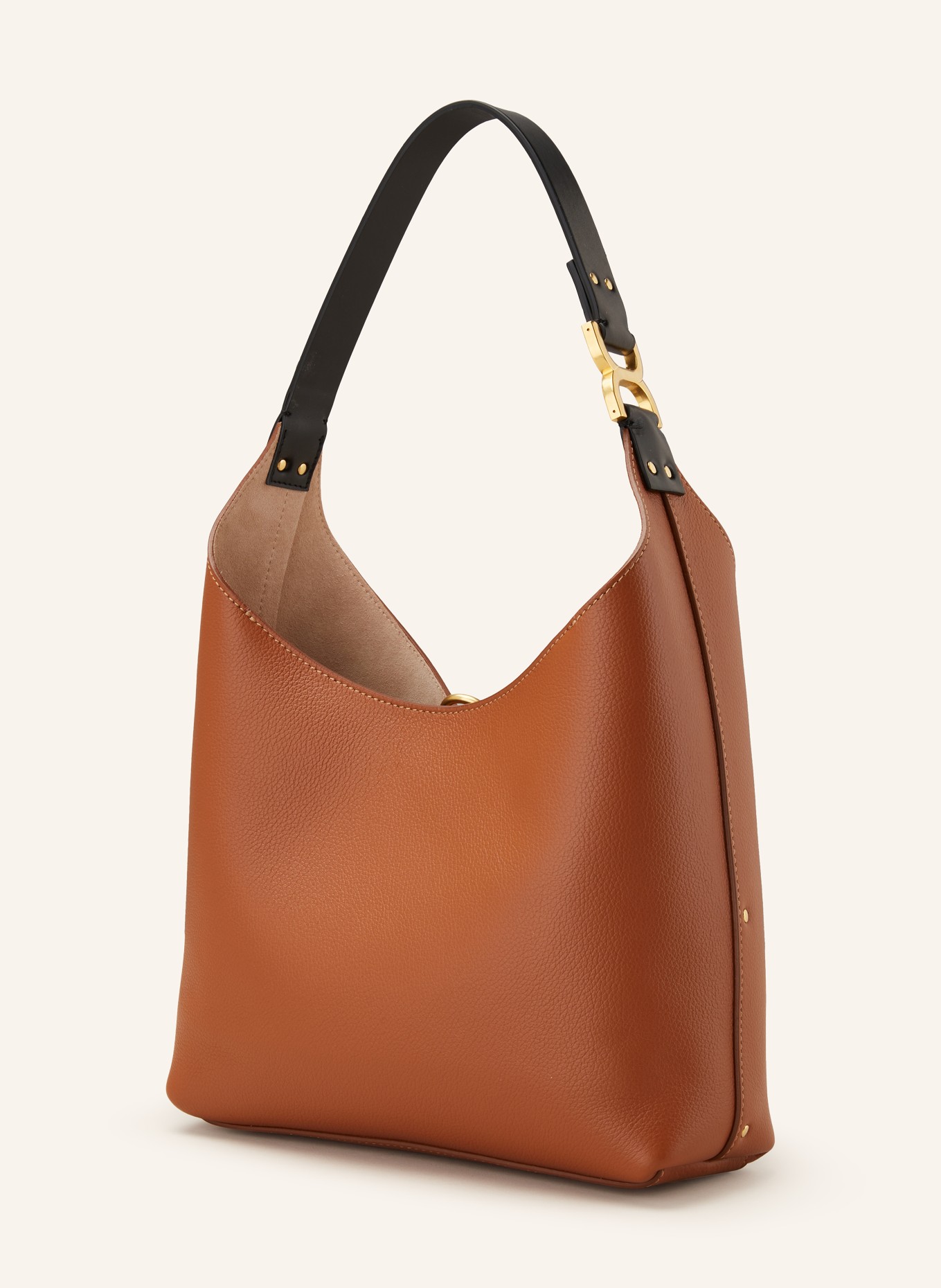 Chloé Hobo bag MARCIE with rivets, Color: TAN (Image 2)