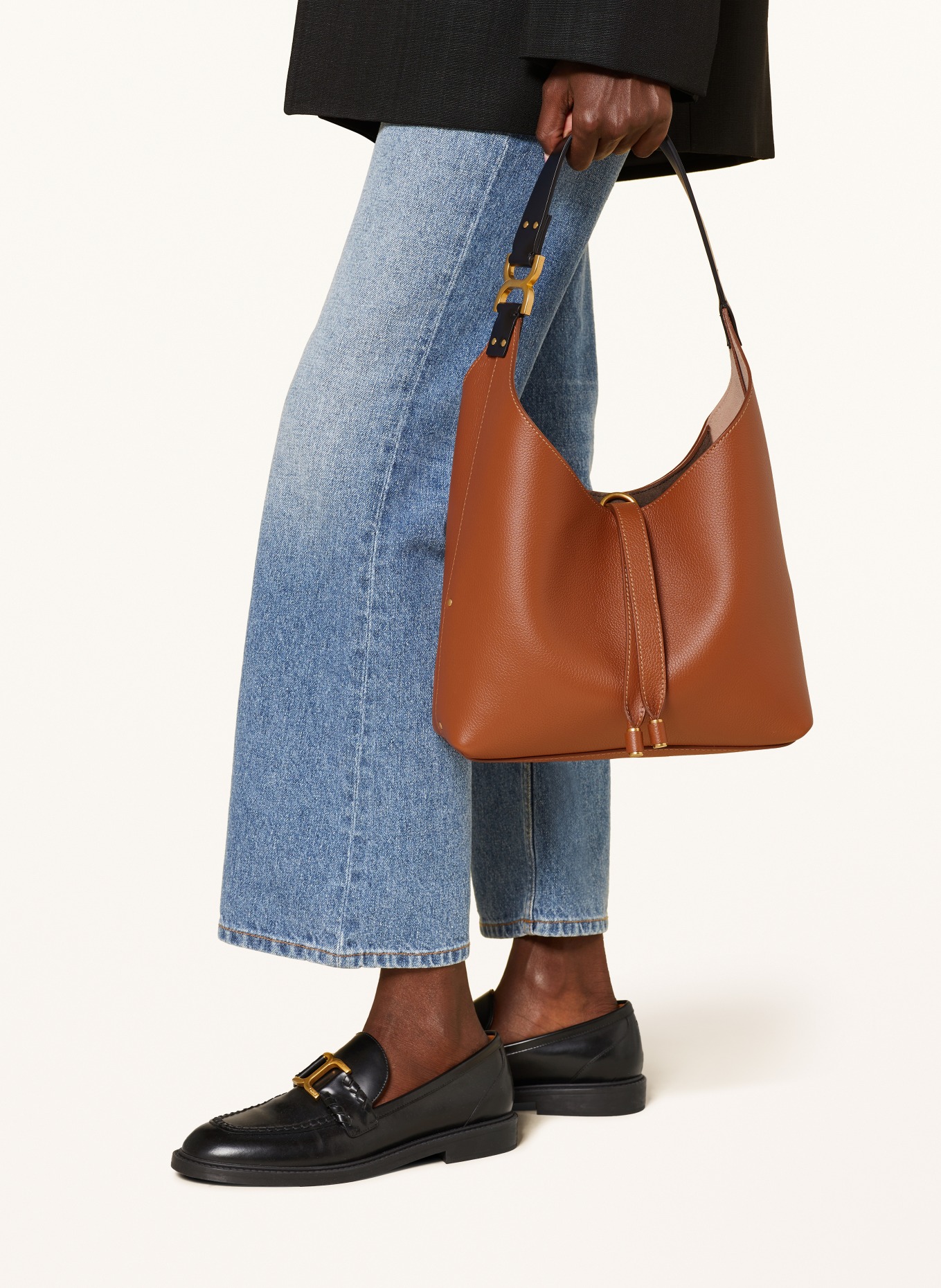 Chloé Hobo bag MARCIE with rivets, Color: TAN (Image 4)