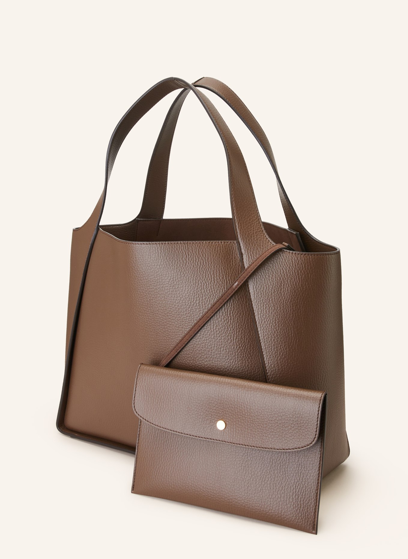 STELLA McCARTNEY Shopper with pouch, Color: BROWN (Image 2)