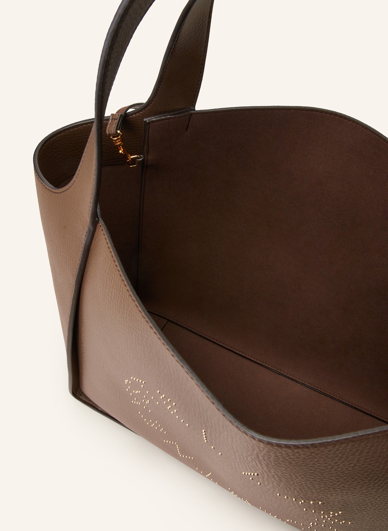 STELLA McCARTNEY Shopper with pouch, Color: BROWN (Image 3)