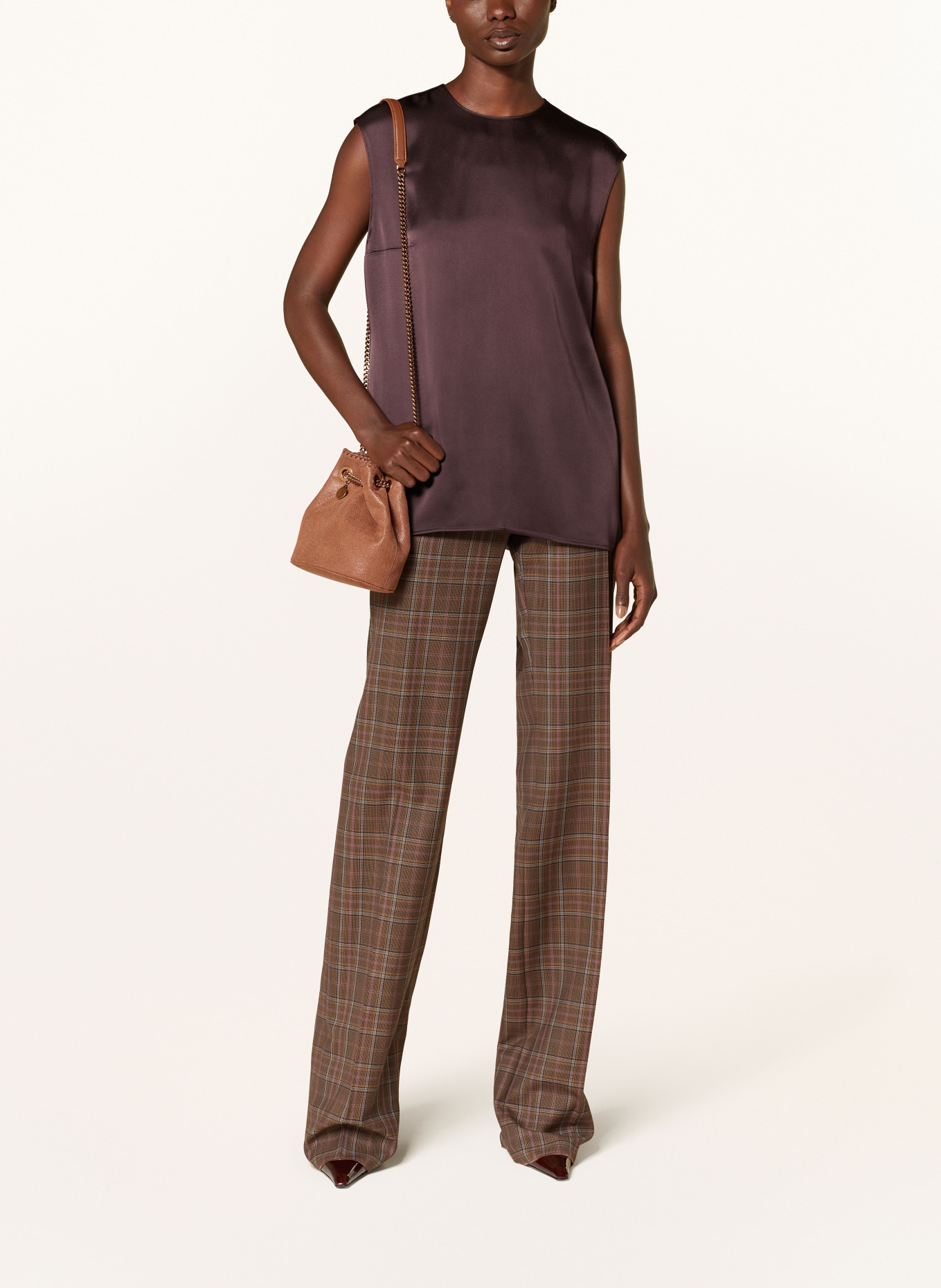 STELLA McCARTNEY Pouch bag, Color: BROWN (Image 5)