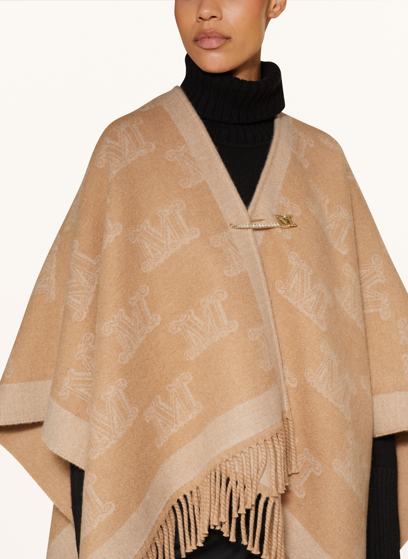 Max Mara Cape FRINE: CAMEL (Image 4)