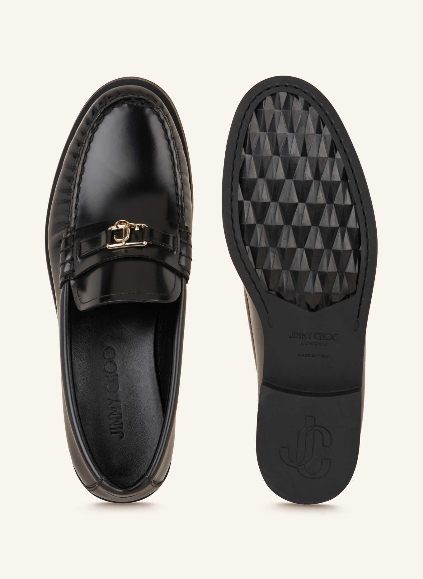 JIMMY CHOO Loafers ADDIE, Color: BLACK (Image 5)
