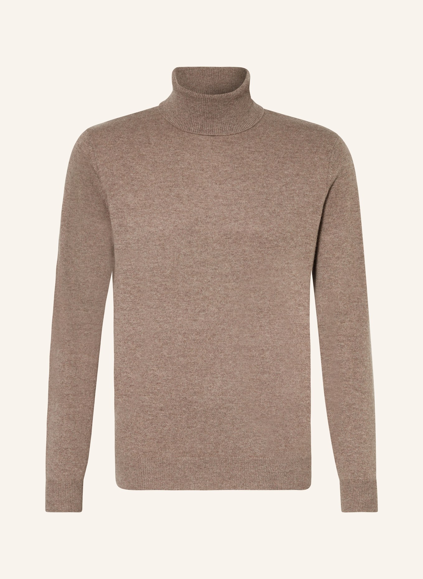 STROKESMAN'S Rollkragenpullover aus Cashmere, Farbe: TAUPE (Bild 1)