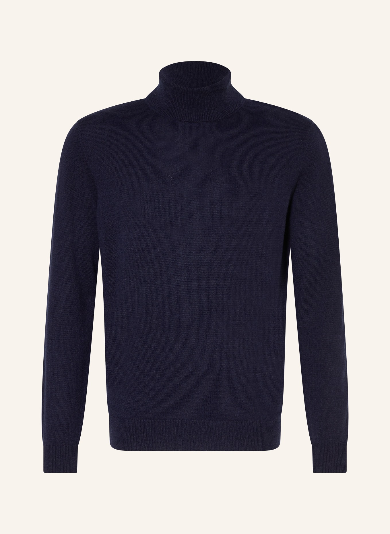STROKESMAN'S Rollkragenpullover aus Cashmere: DUNKELBLAU