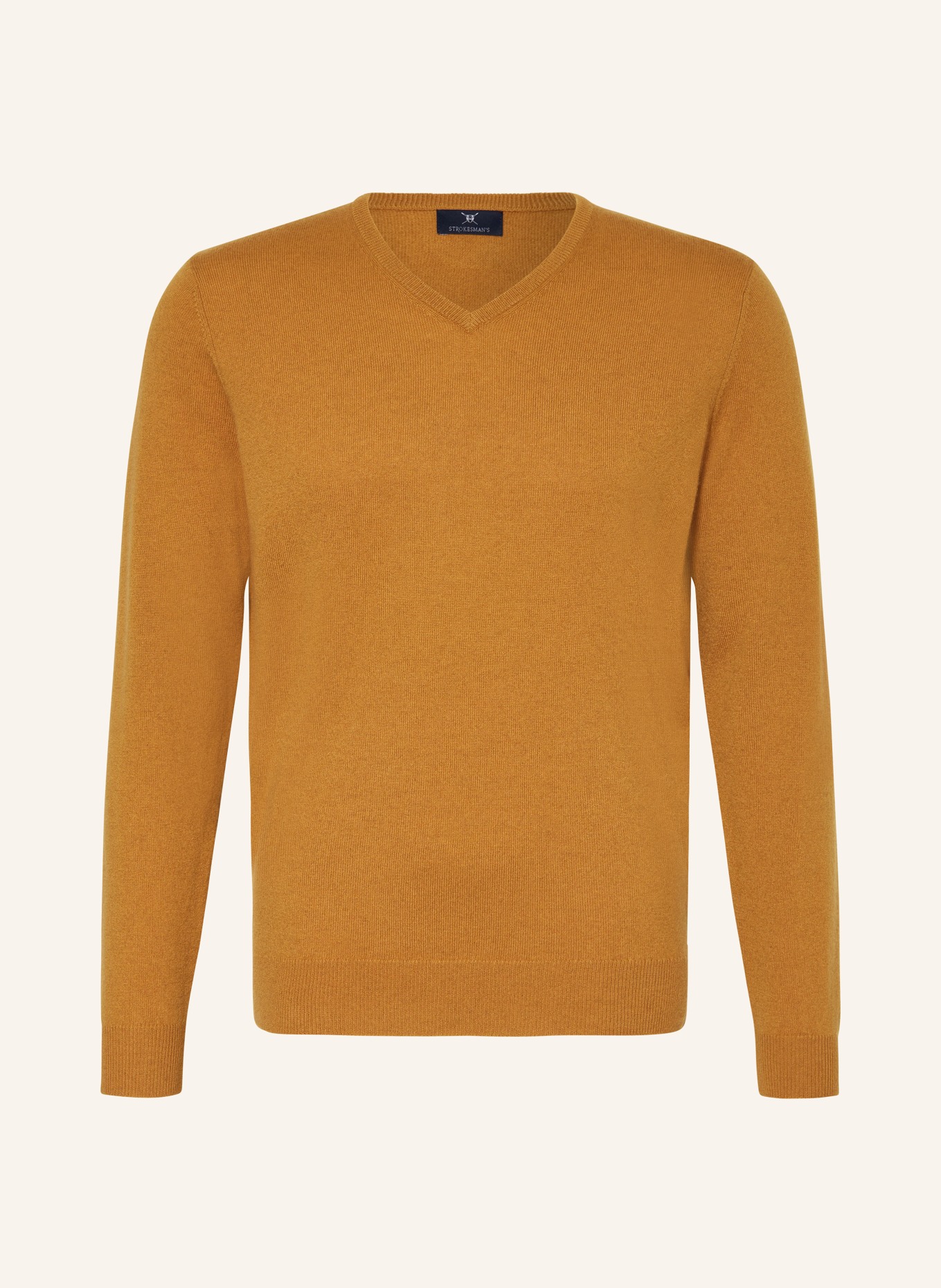 STROKESMAN'S Cashmere-Pullover, Farbe: DUNKELORANGE (Bild 1)