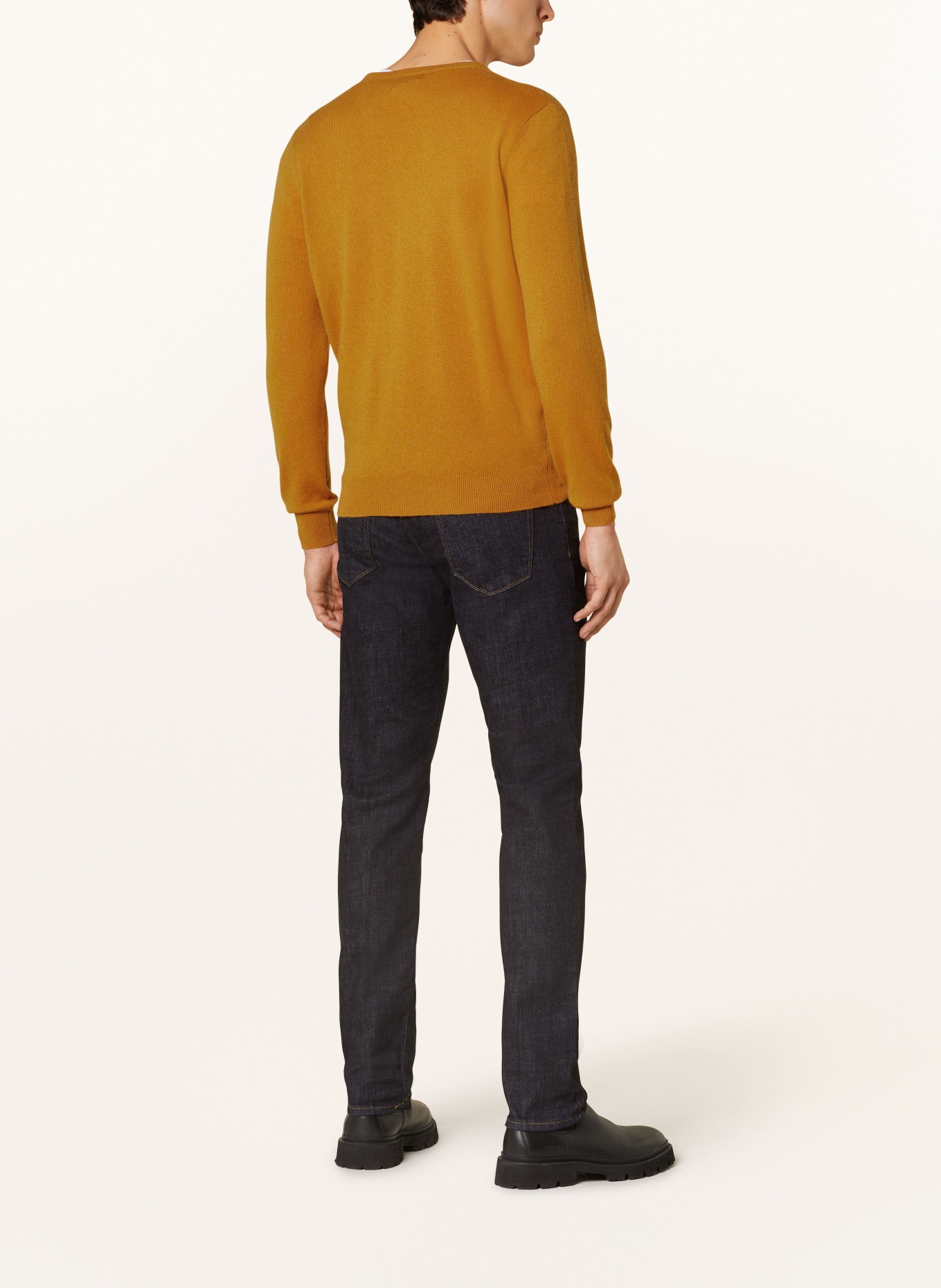 STROKESMAN'S Cashmere-Pullover, Farbe: DUNKELORANGE (Bild 3)