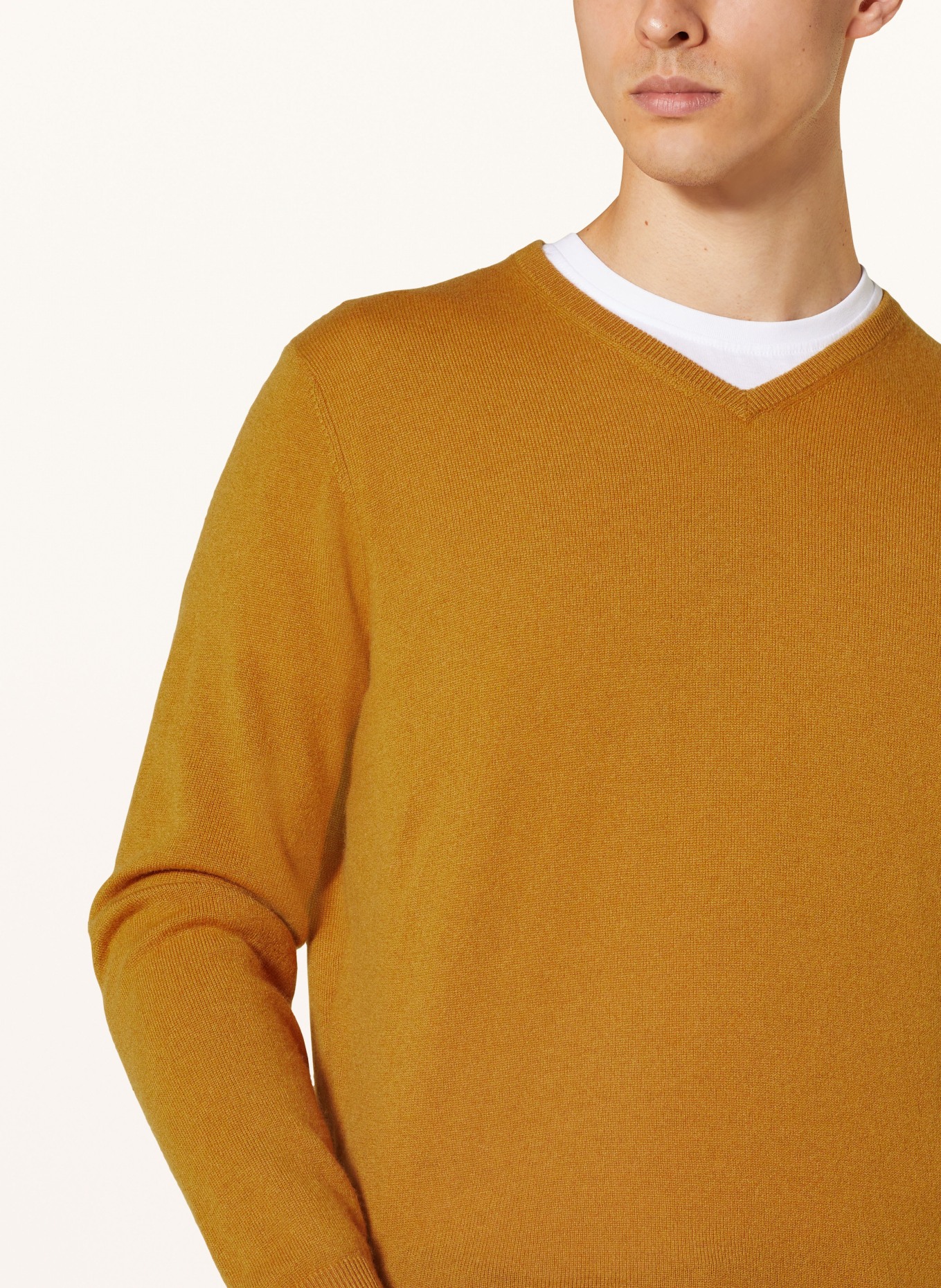 STROKESMAN'S Cashmere-Pullover, Farbe: DUNKELORANGE (Bild 4)