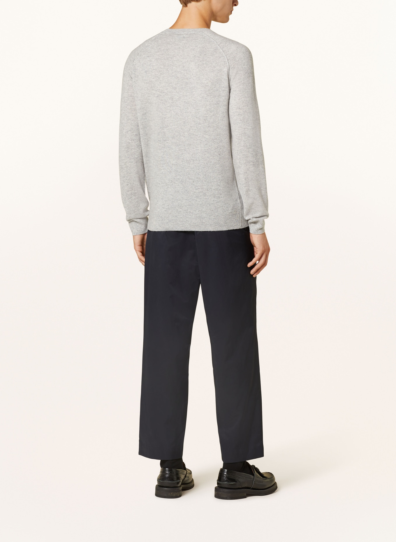 PAUL Cashmere-Pullover: HELLGRAU