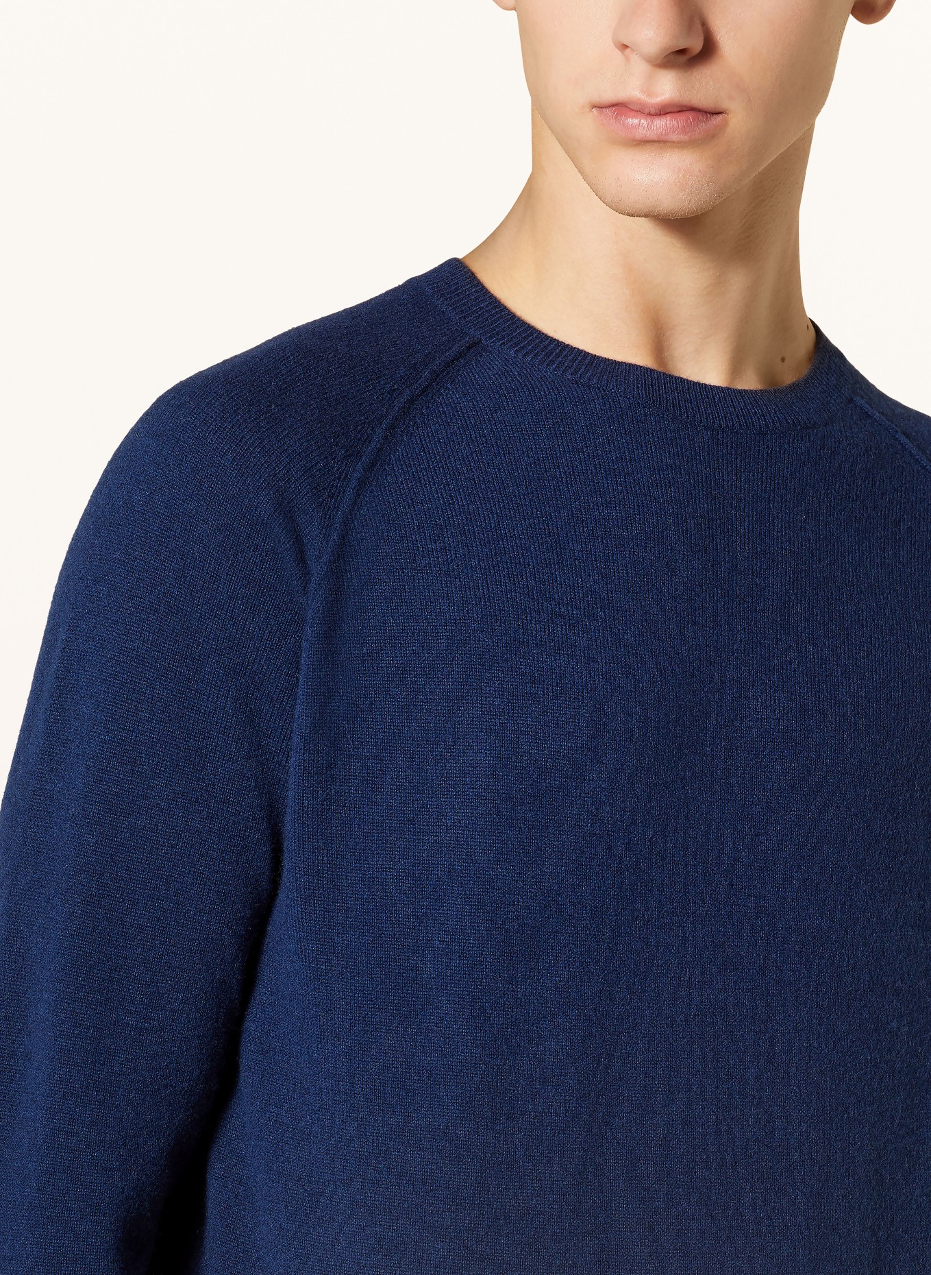 PAUL Cashmere sweater: DARK BLUE