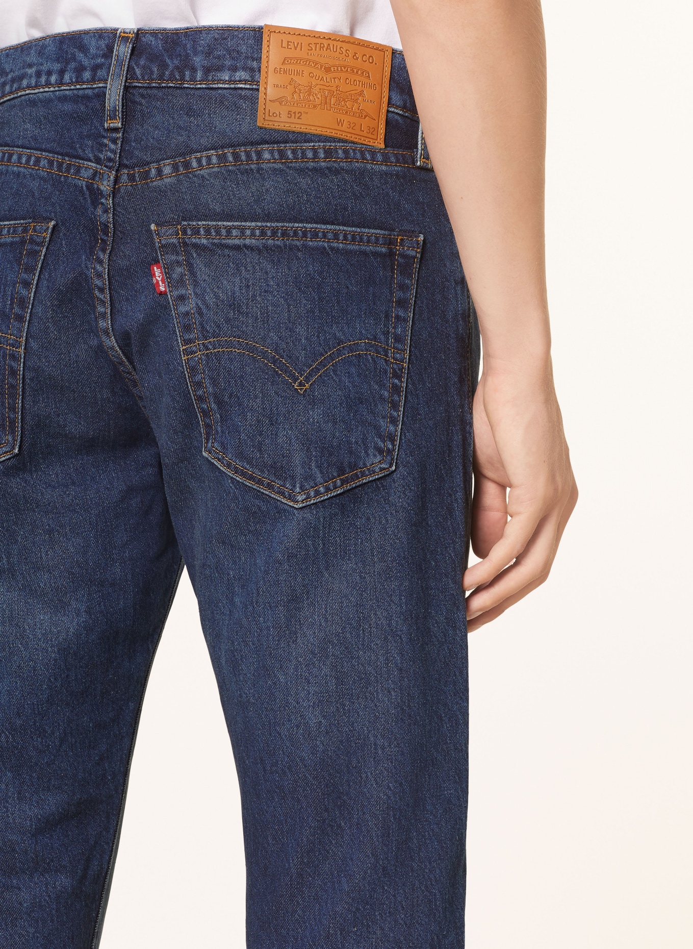 Levi's® Jeans Slim Fit, Farbe: 94 Dark Indigo - Worn In (Bild 6)