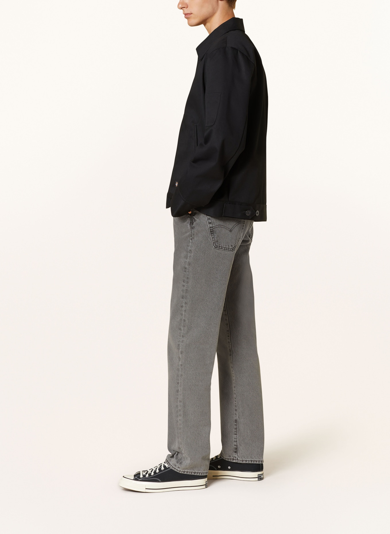 Levi's® Jeansy 501 ORIGINAL straight fit, Kolor: 96 Greys (Obrazek 4)