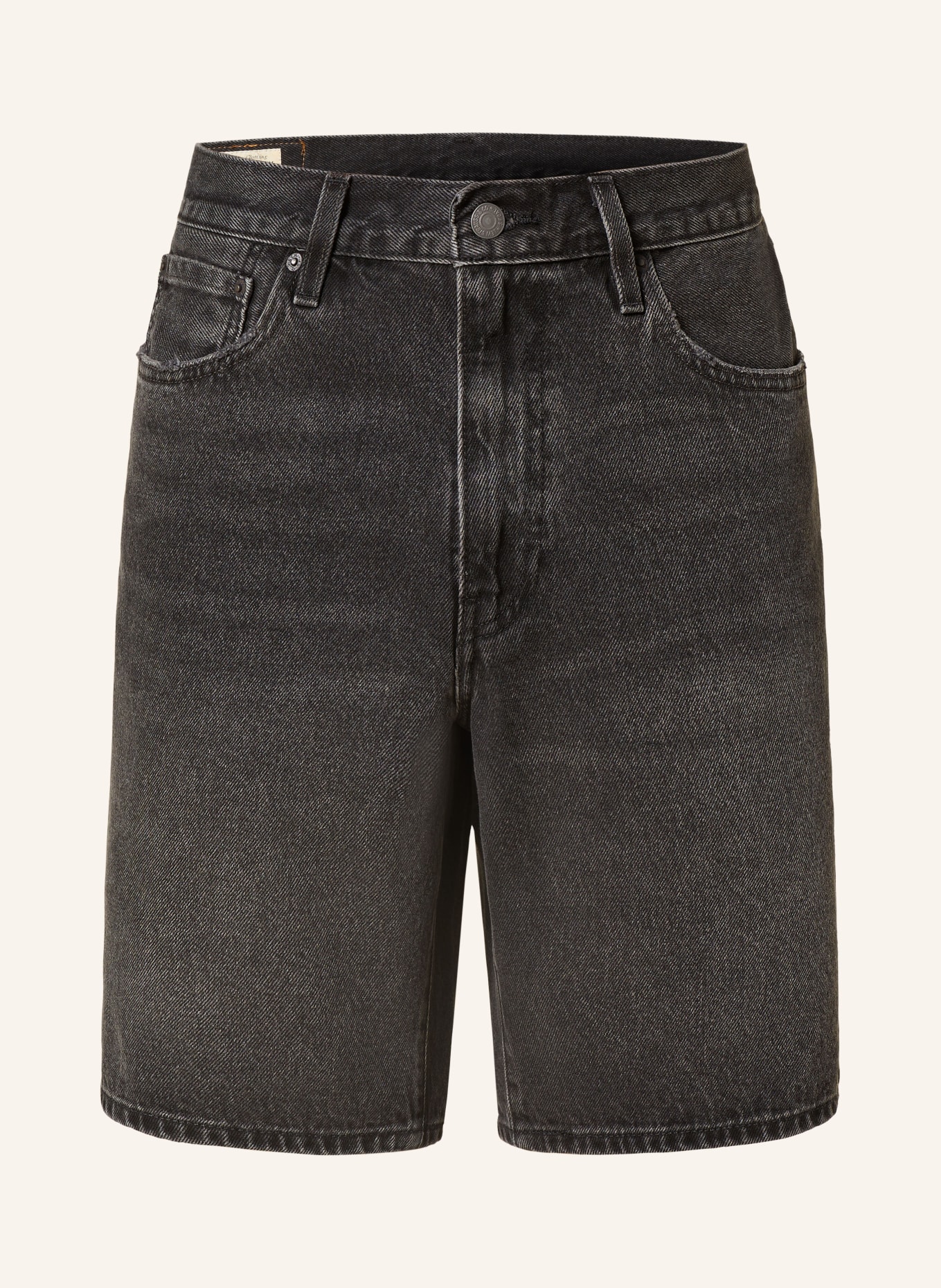 Levi's® Jeansshorts 468 Loose Fit, Farbe: 06 Blacks (Bild 1)