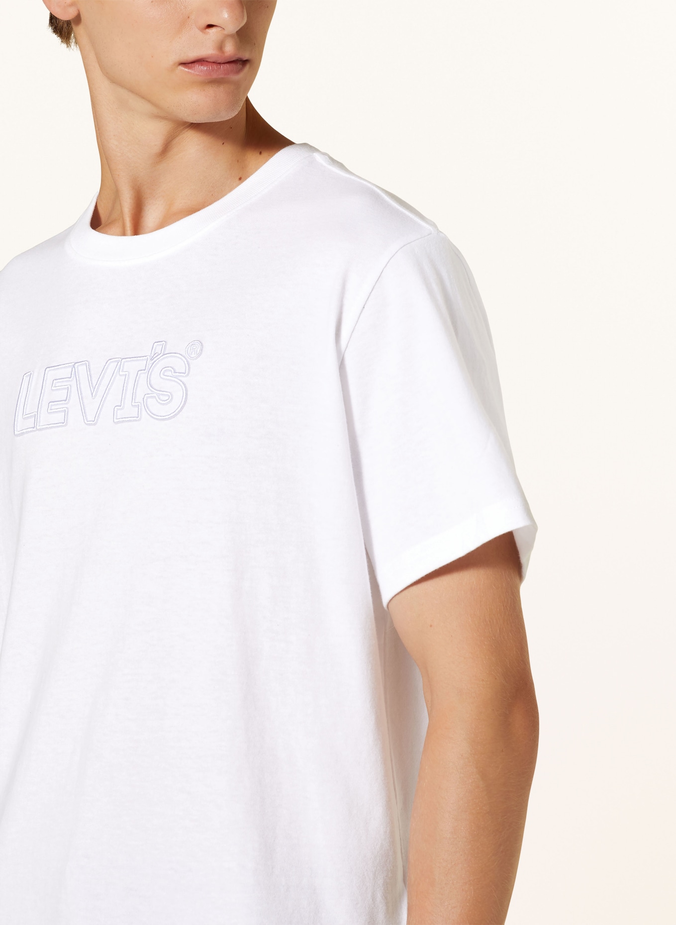 Levi's® T-shirt, Kolor: BIAŁY (Obrazek 4)